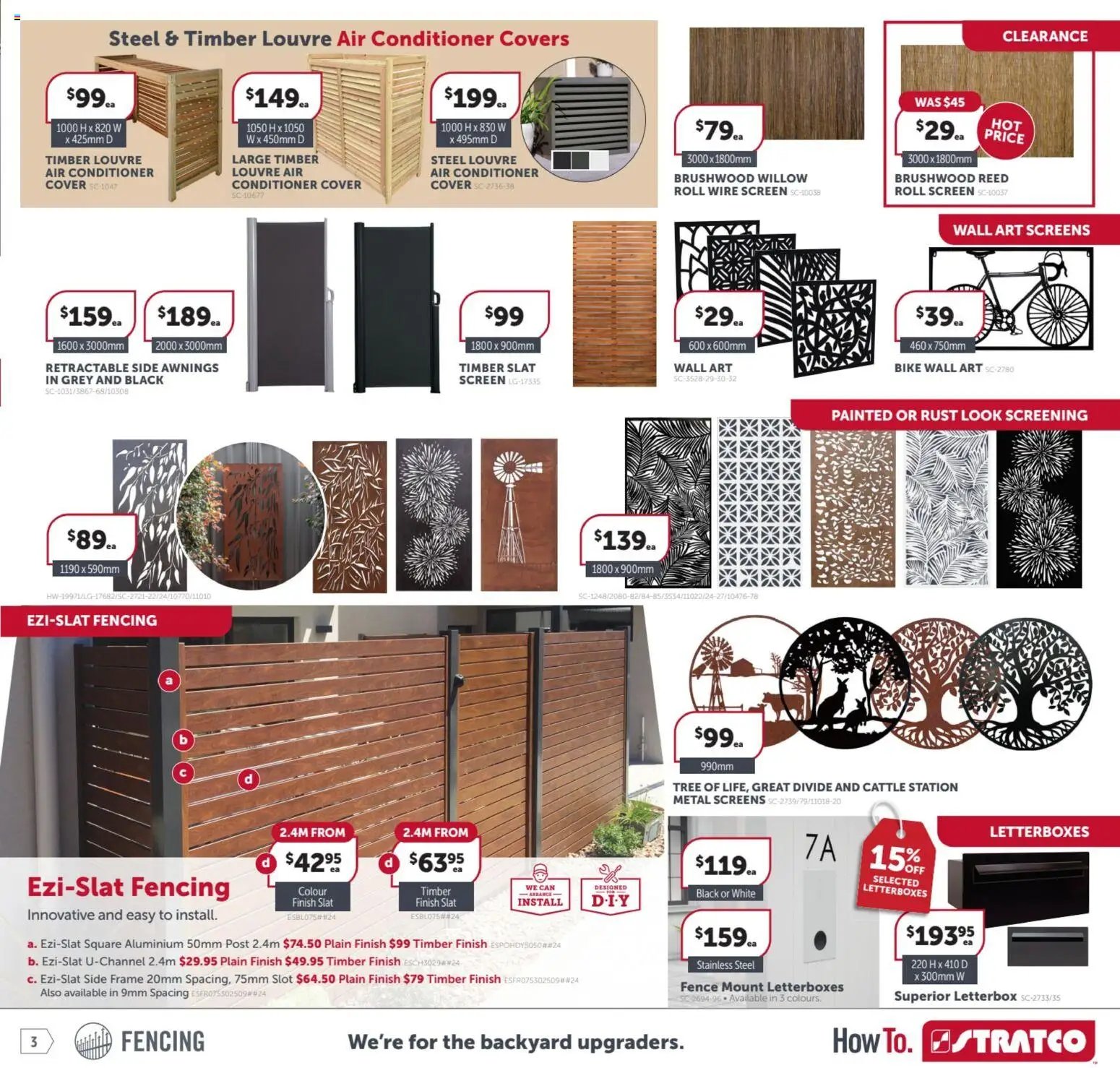 Stratco catalogue