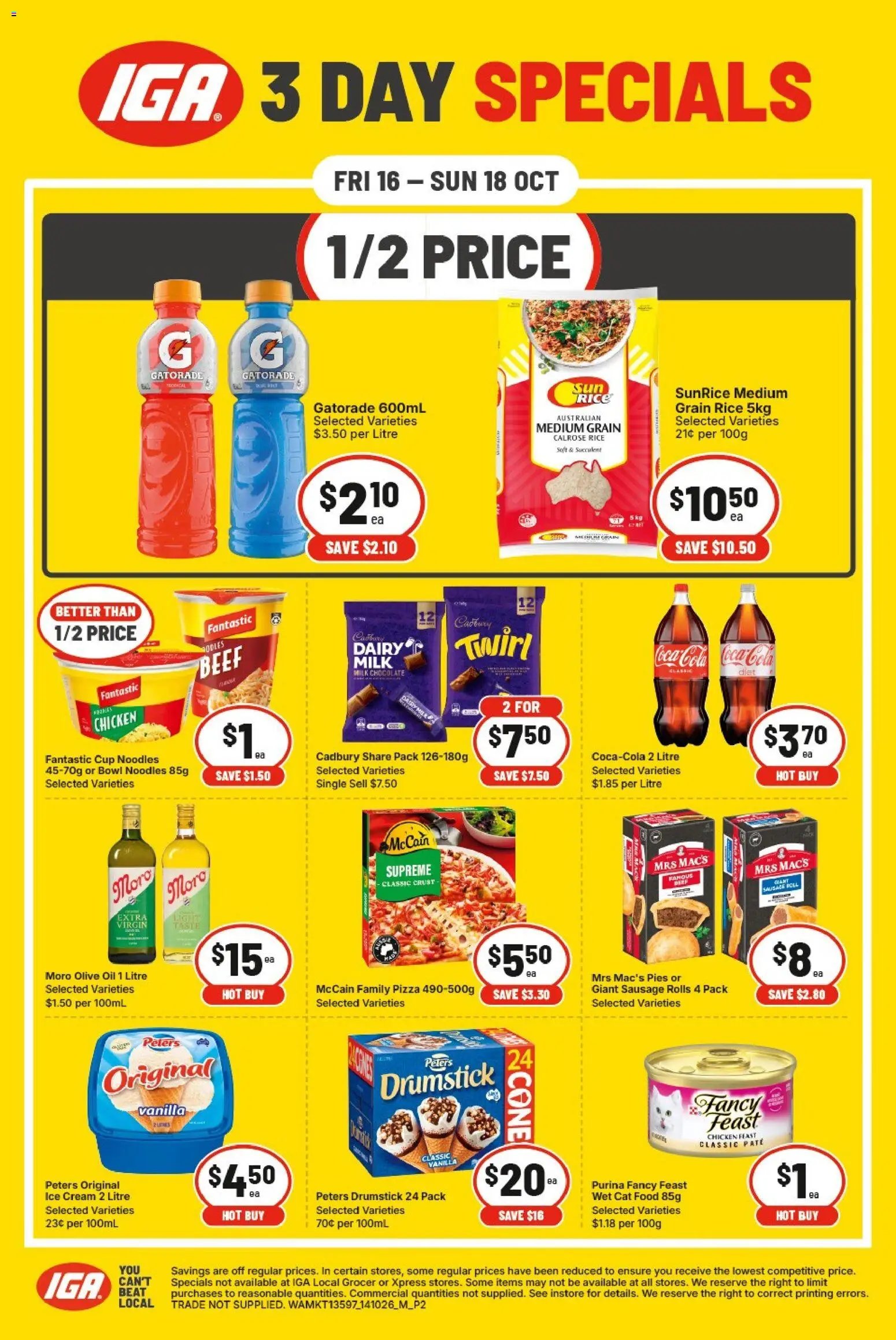 IGA catalogueI Specials 3 Day WA