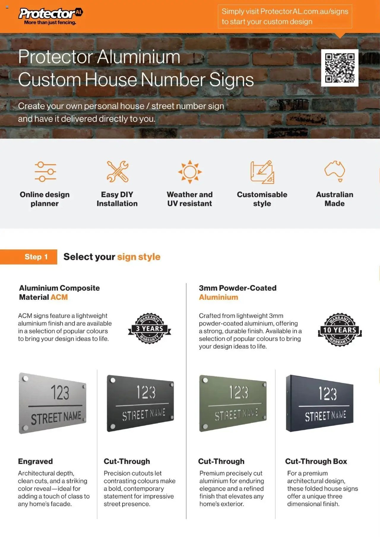 Bunnings Warehouse - Protectoral Custom House Signs Brochure (2025-09-22 - 2026-09-22) | 2