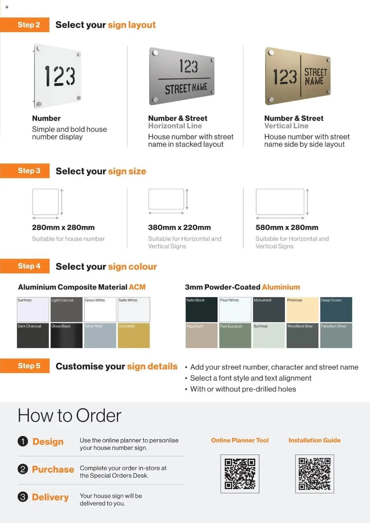 Bunnings Warehouse - Protectoral Custom House Signs Brochure (2025-09-22 - 2026-09-22) | 3
