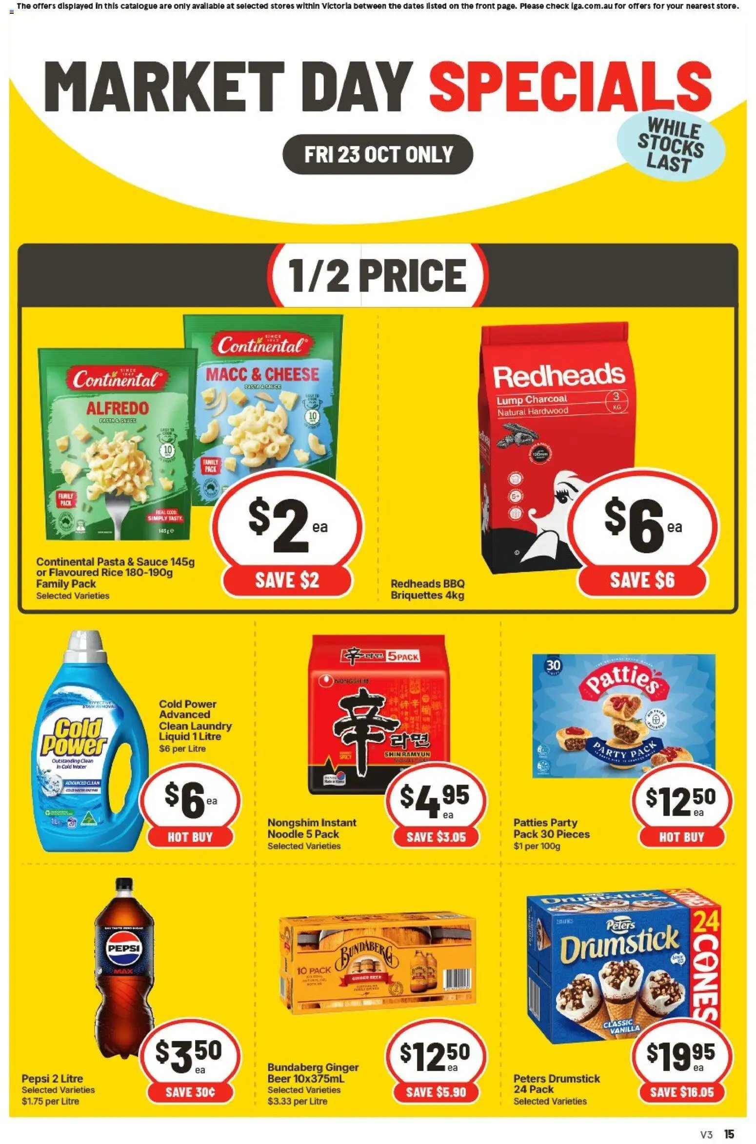 IGA VIC Market Day Specials