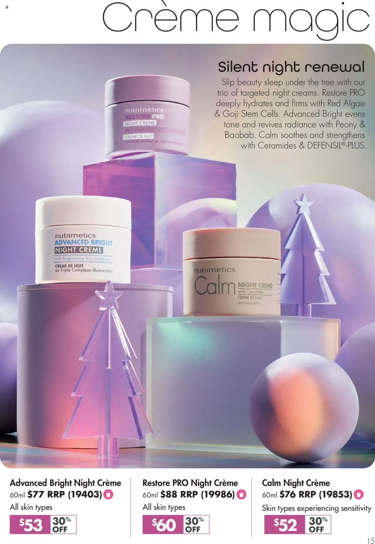 Nutrimetics Catalogue Holiday magic (2025-10-12 - 2025-12-31) | 15