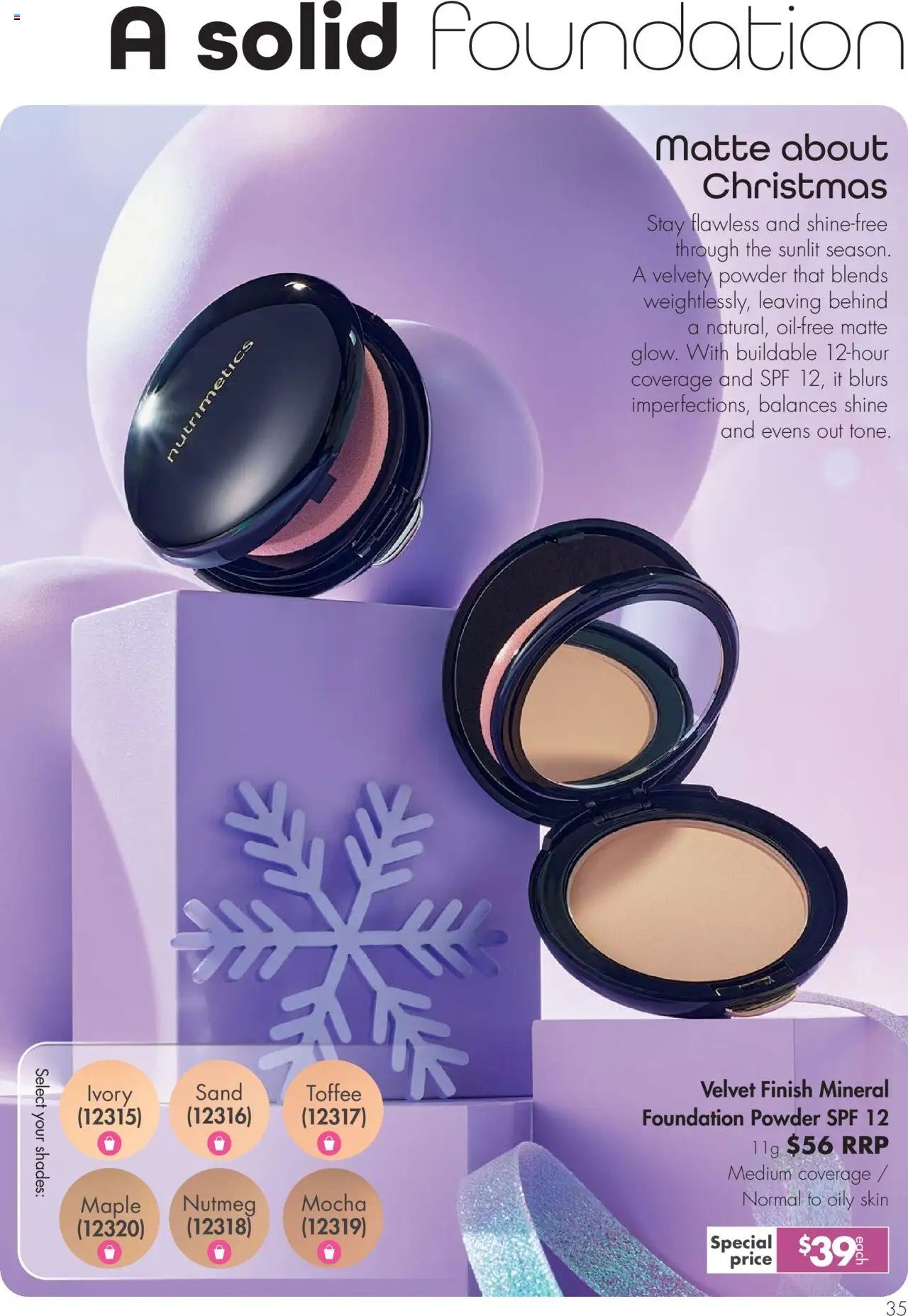 Nutrimetics Catalogue Holiday magic (2025-10-12 - 2025-12-31) | 39