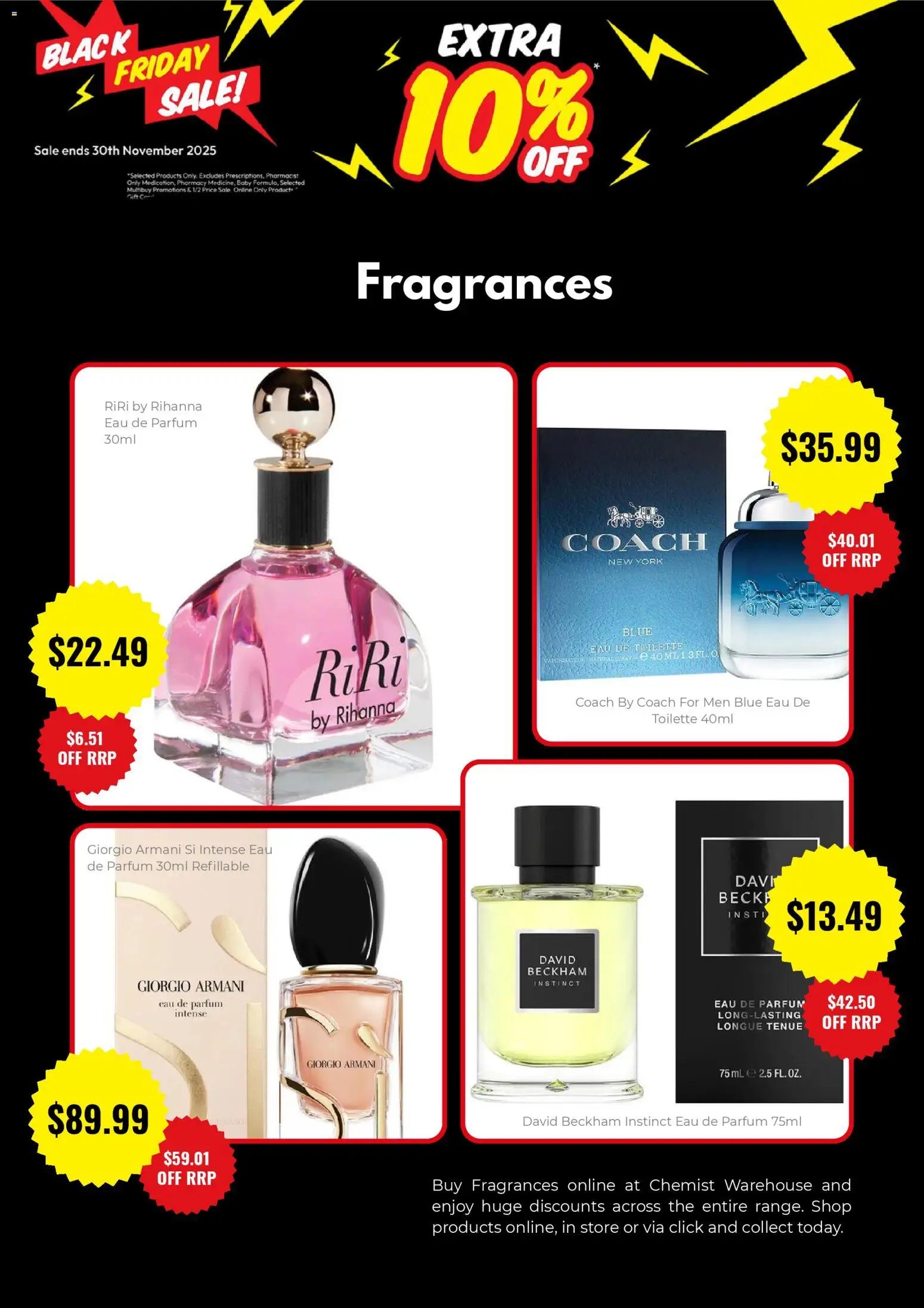 Chemist Warehouse Black Friday  (2025-11-27 - 2025-11-30) | 5