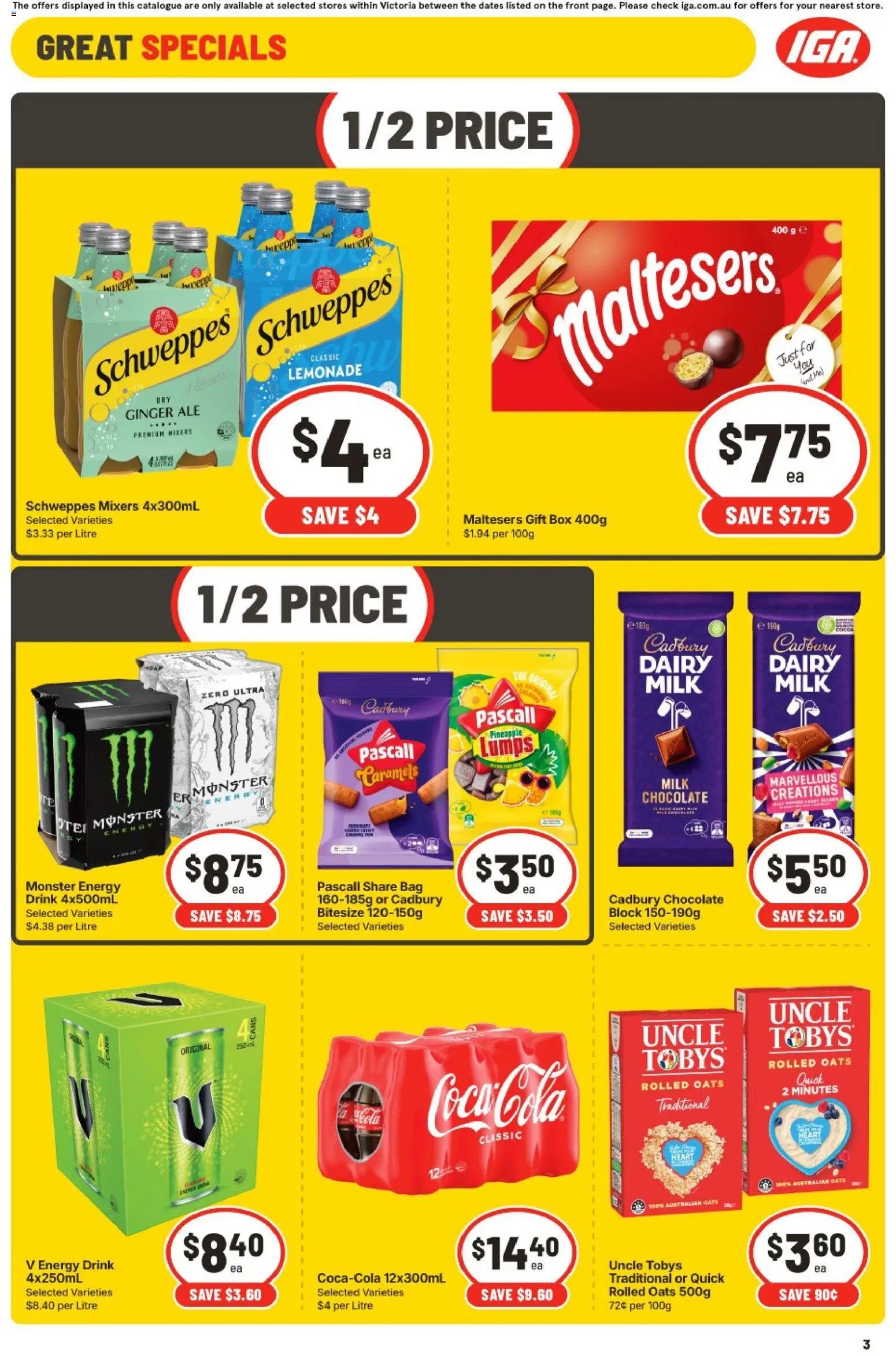 IGA catalogue