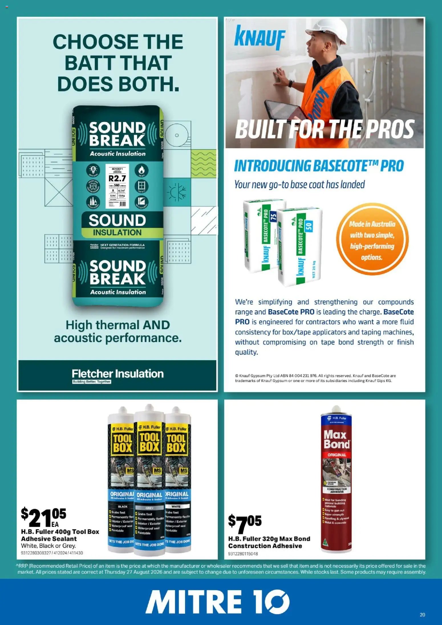 Mitre 10 catalogue