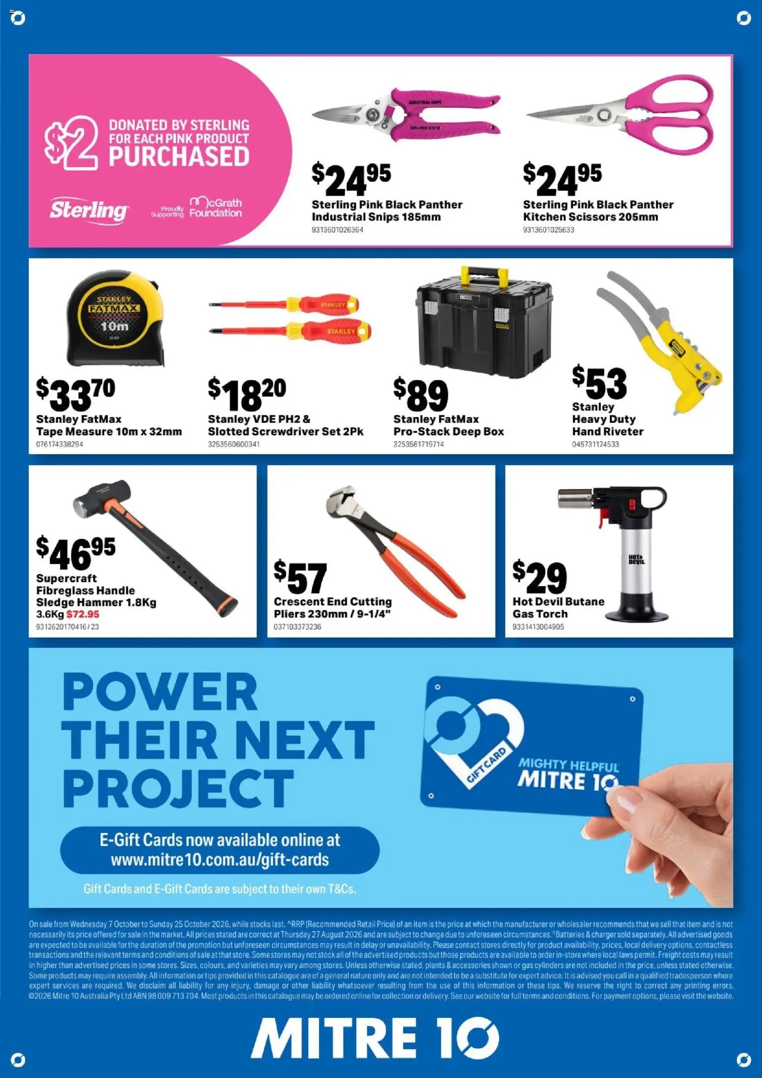 Mitre 10 catalogue
