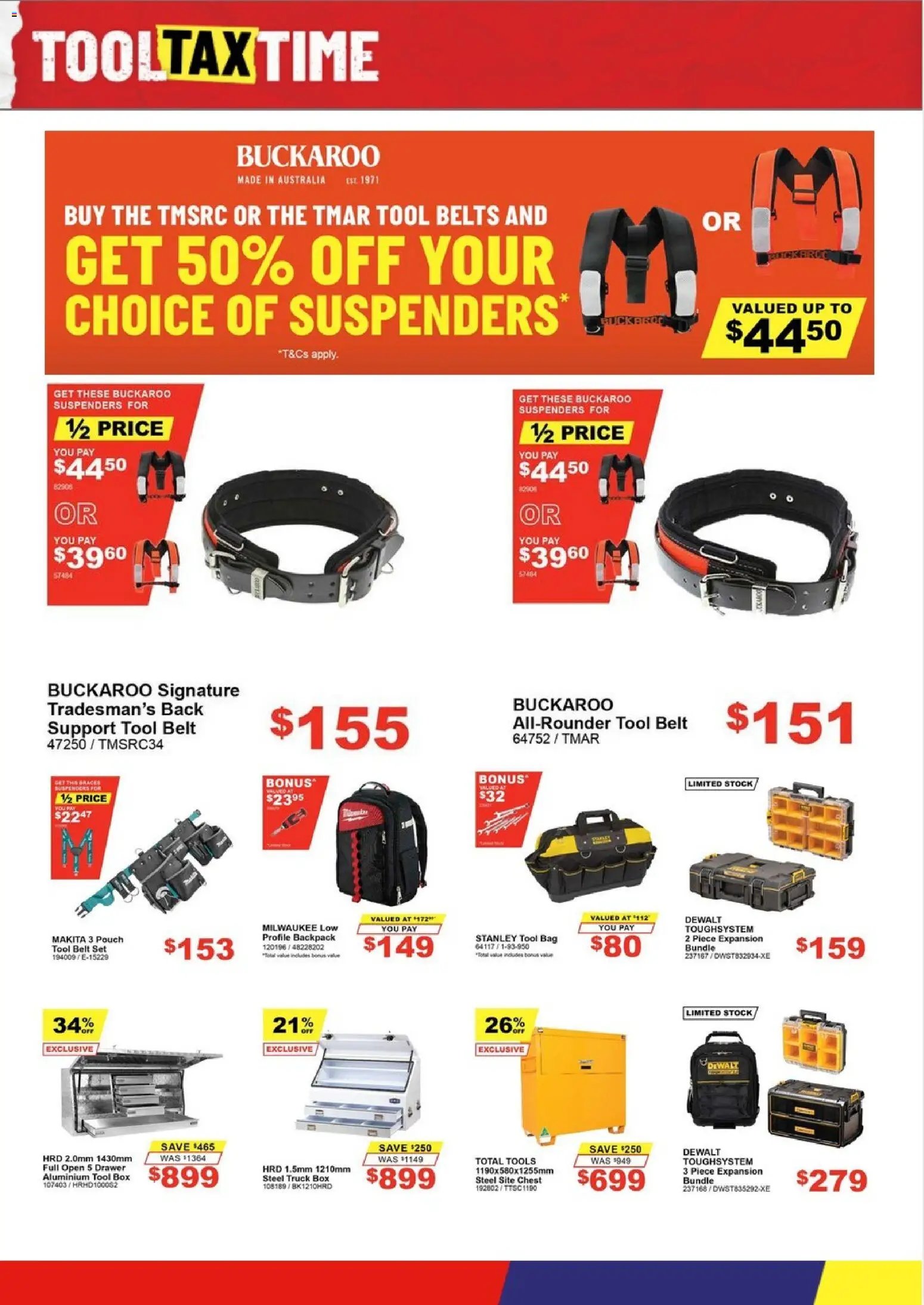 Total Tools catalogue (2026-05-12 - 2026-06-30) | 15