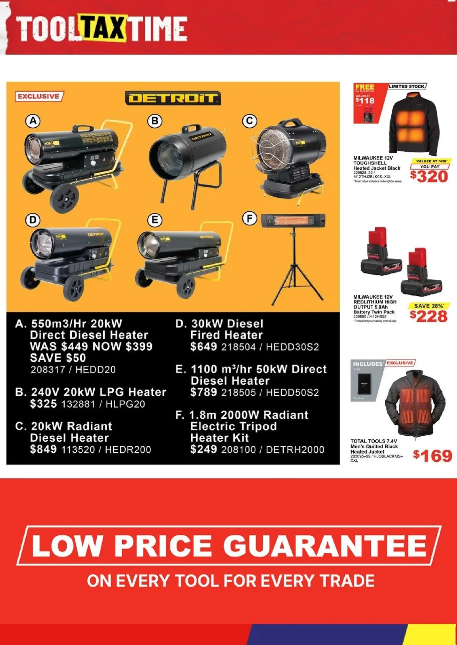 Total Tools catalogue (2026-05-12 - 2026-06-30) | 16