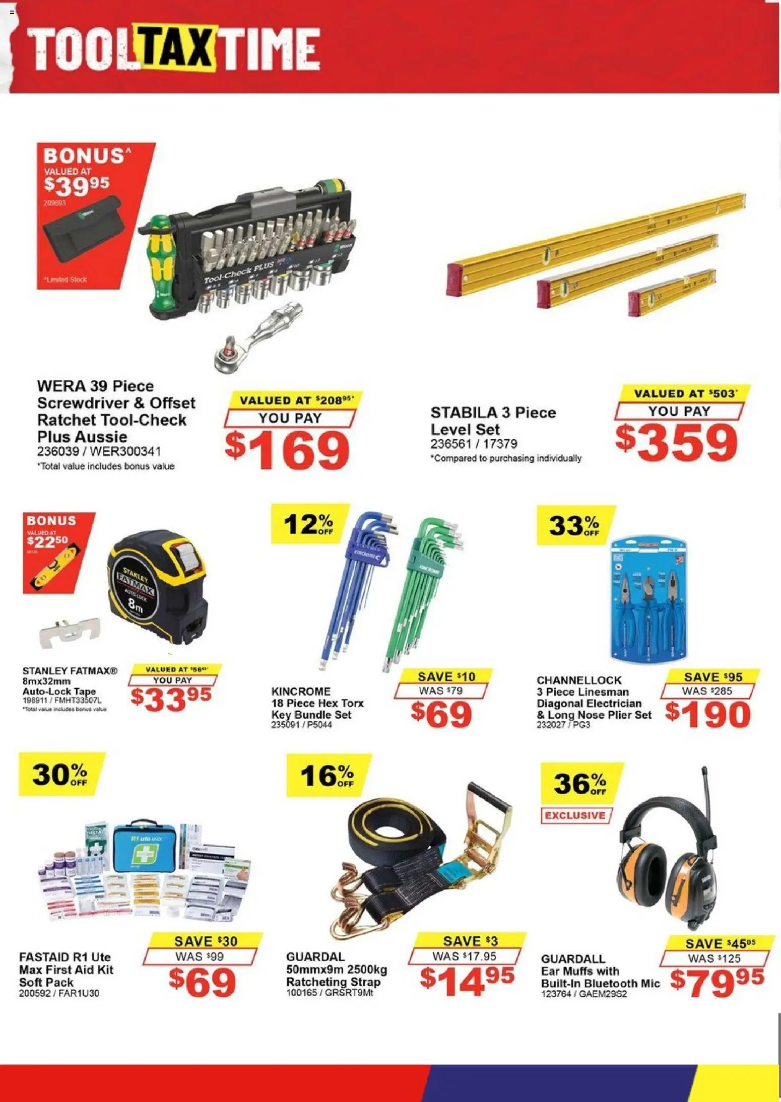 Total Tools catalogue (2026-05-12 - 2026-06-30) | 18