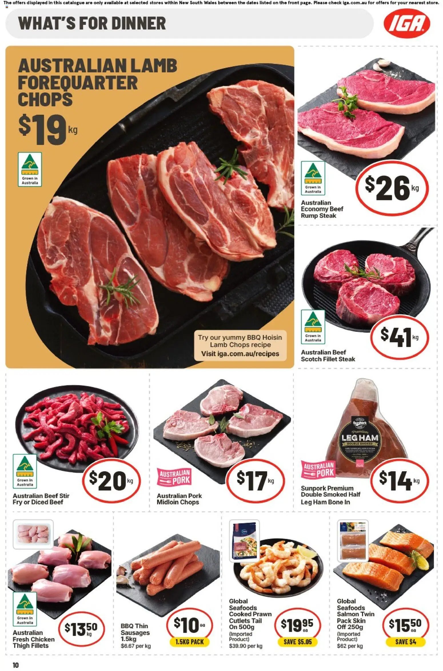 IGA catalogue NSW