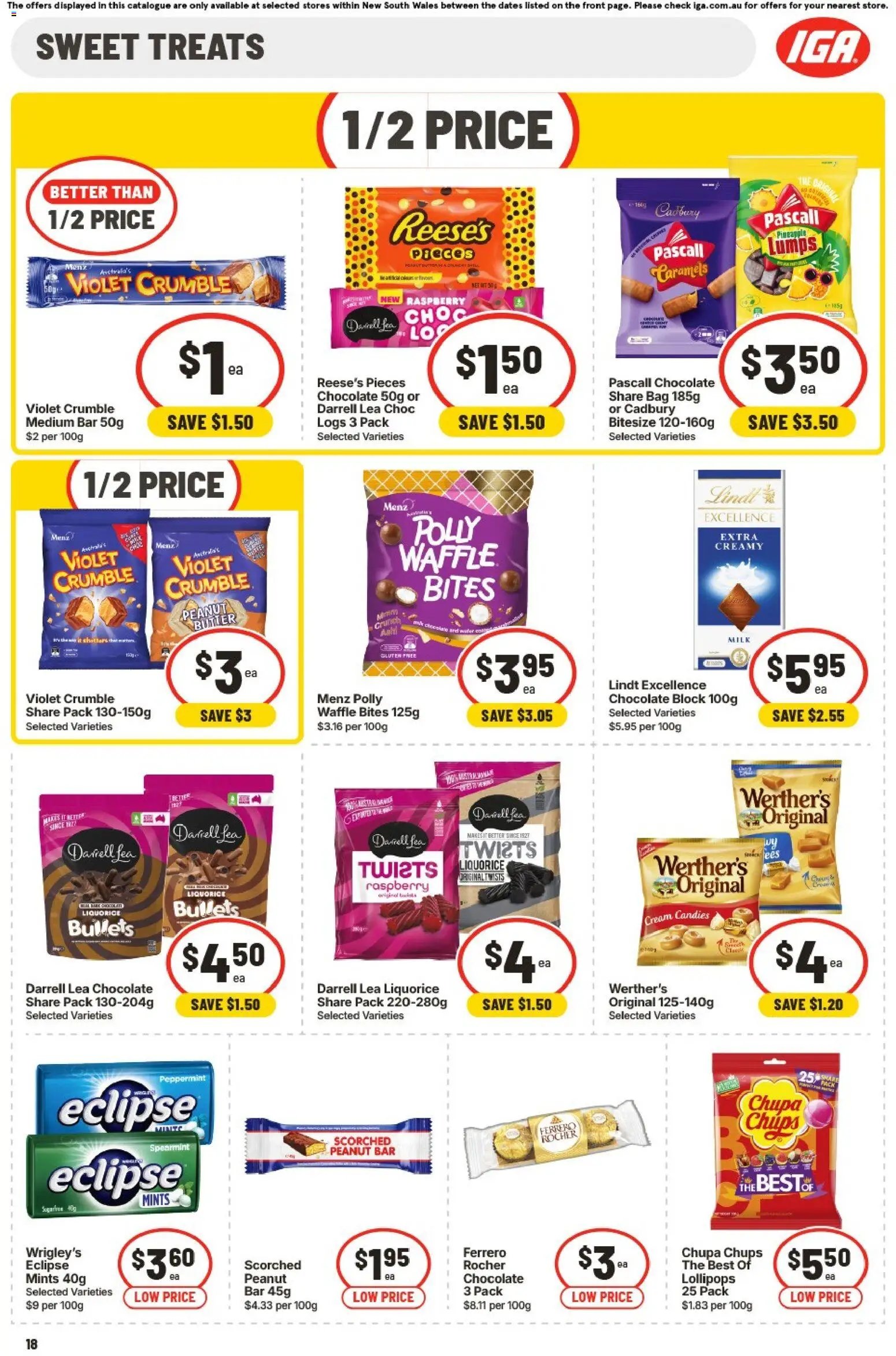 IGA catalogue NSW