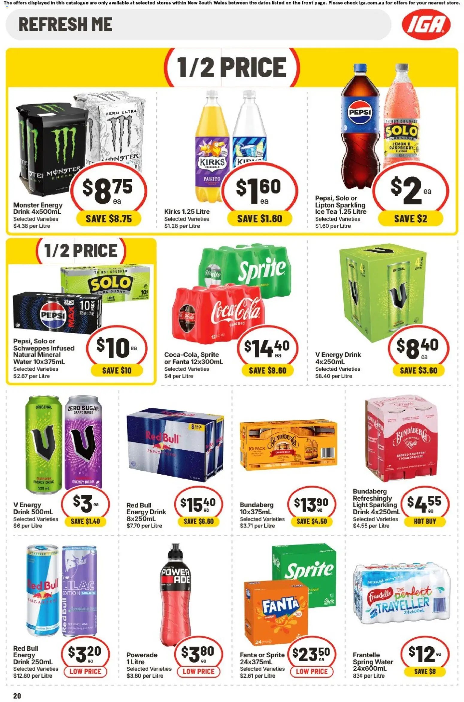 IGA catalogue NSW