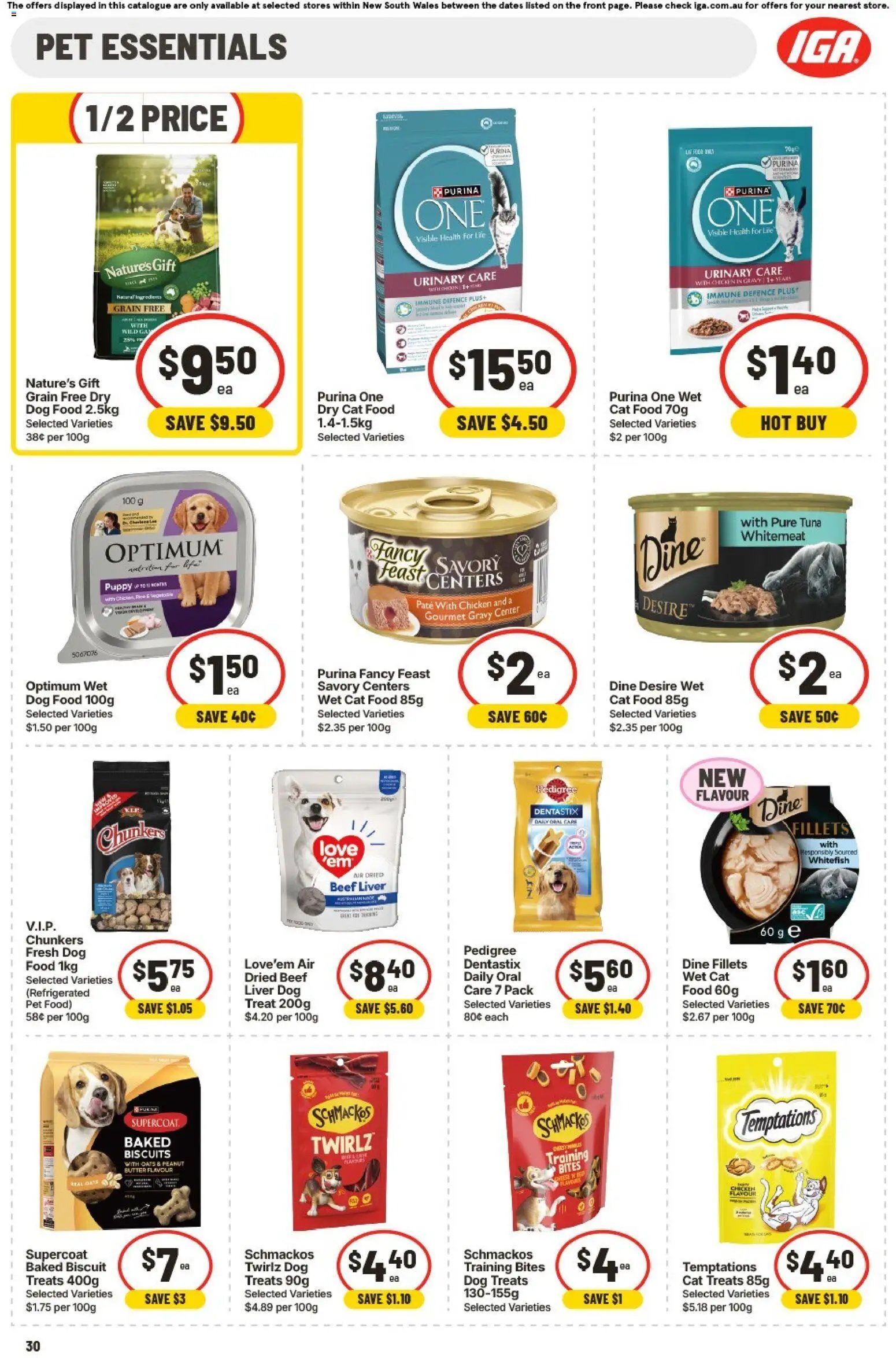 IGA catalogue NSW