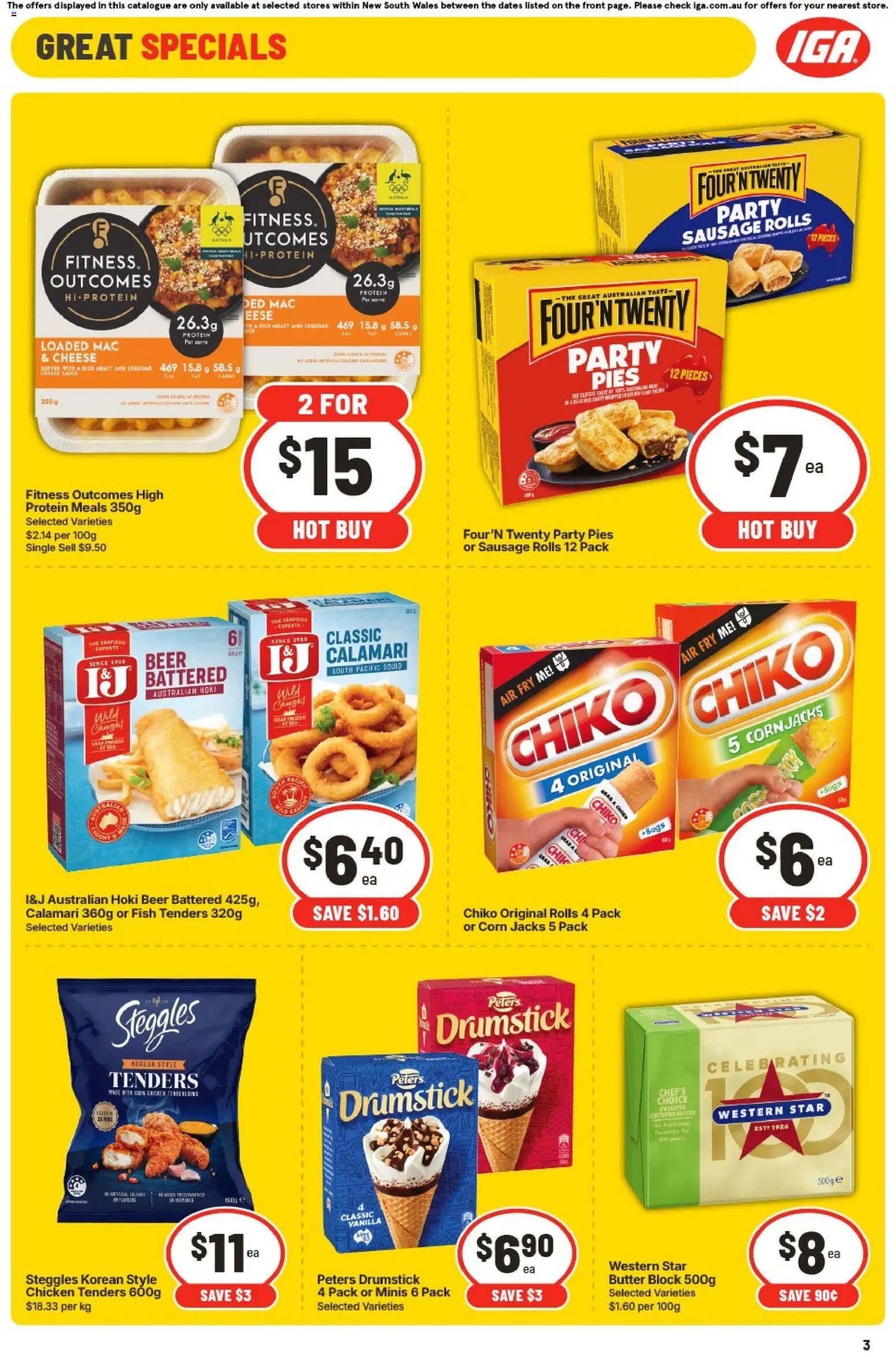 IGA catalogue NSW