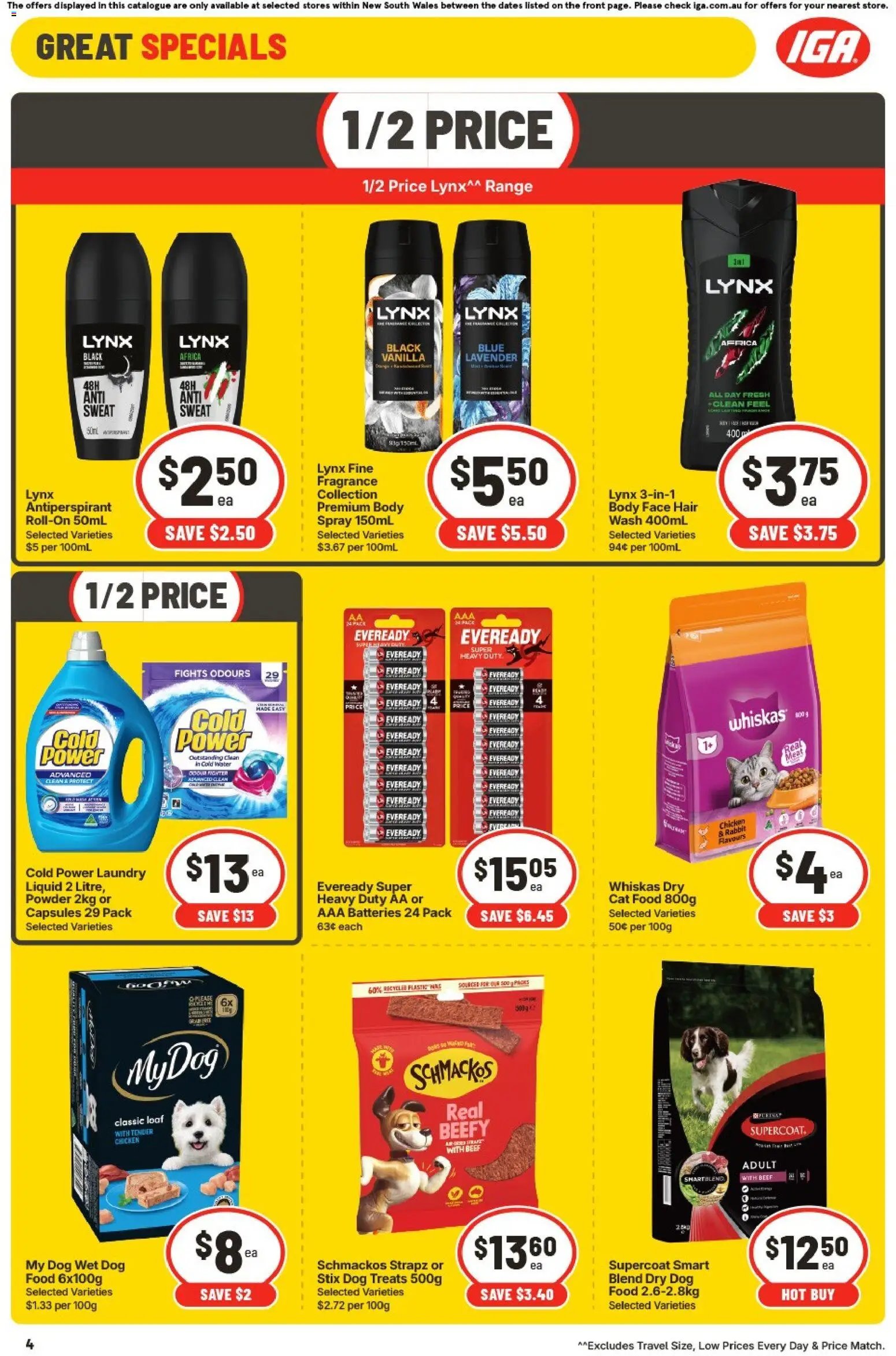 IGA catalogue NSW