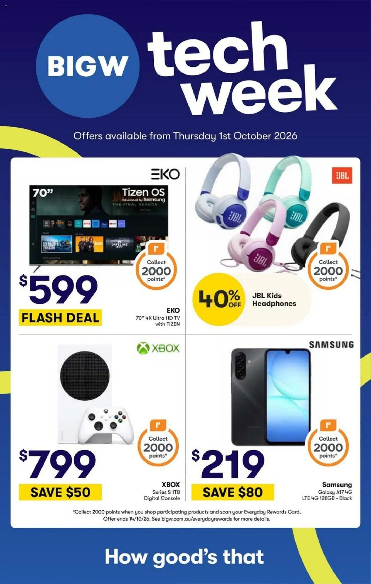 Big W Catalogue Tech Week