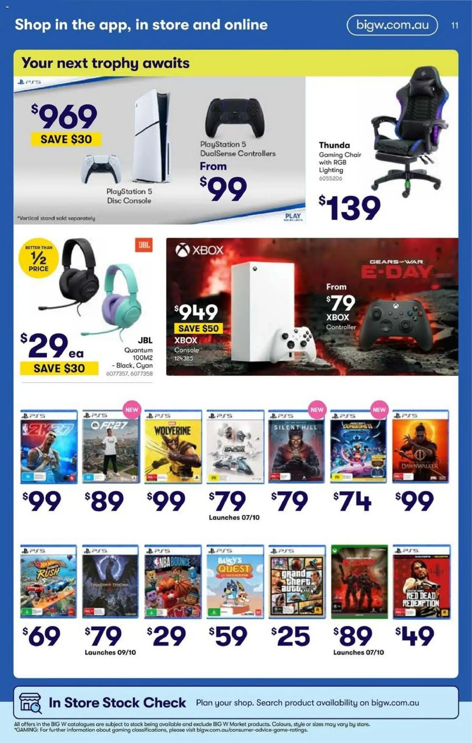 Big W Catalogue Tech Week