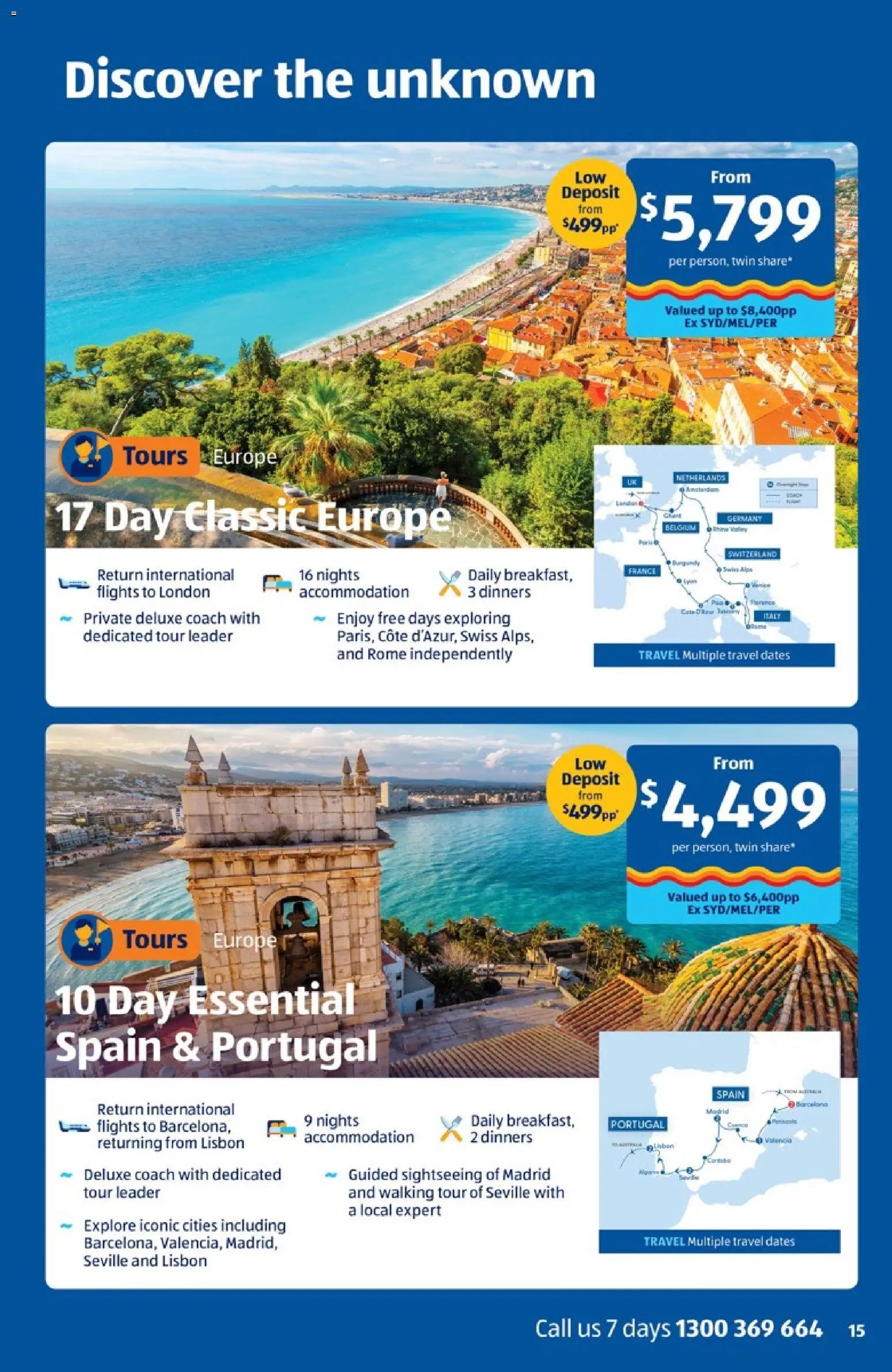 Aldi catalogue October Holidays
