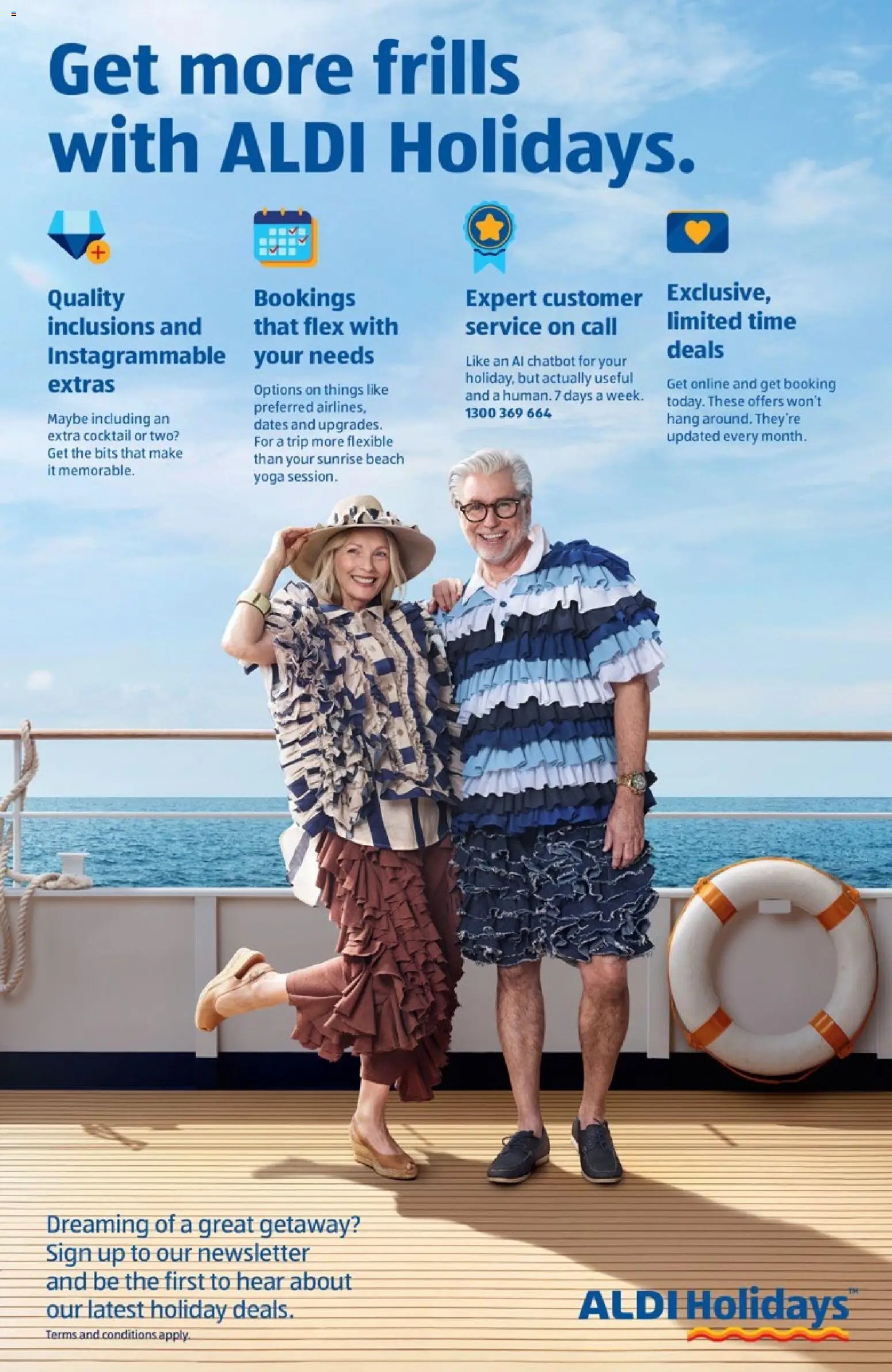 Aldi catalogue October Holidays