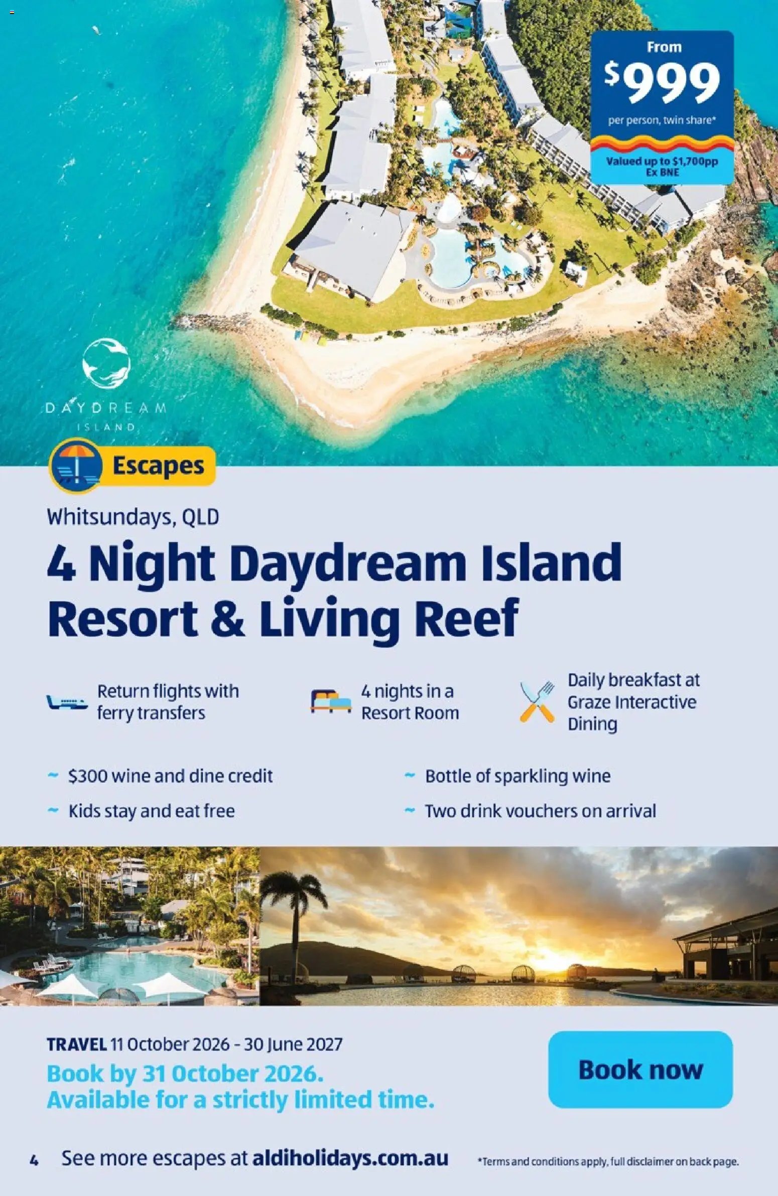 Aldi catalogue October Holidays