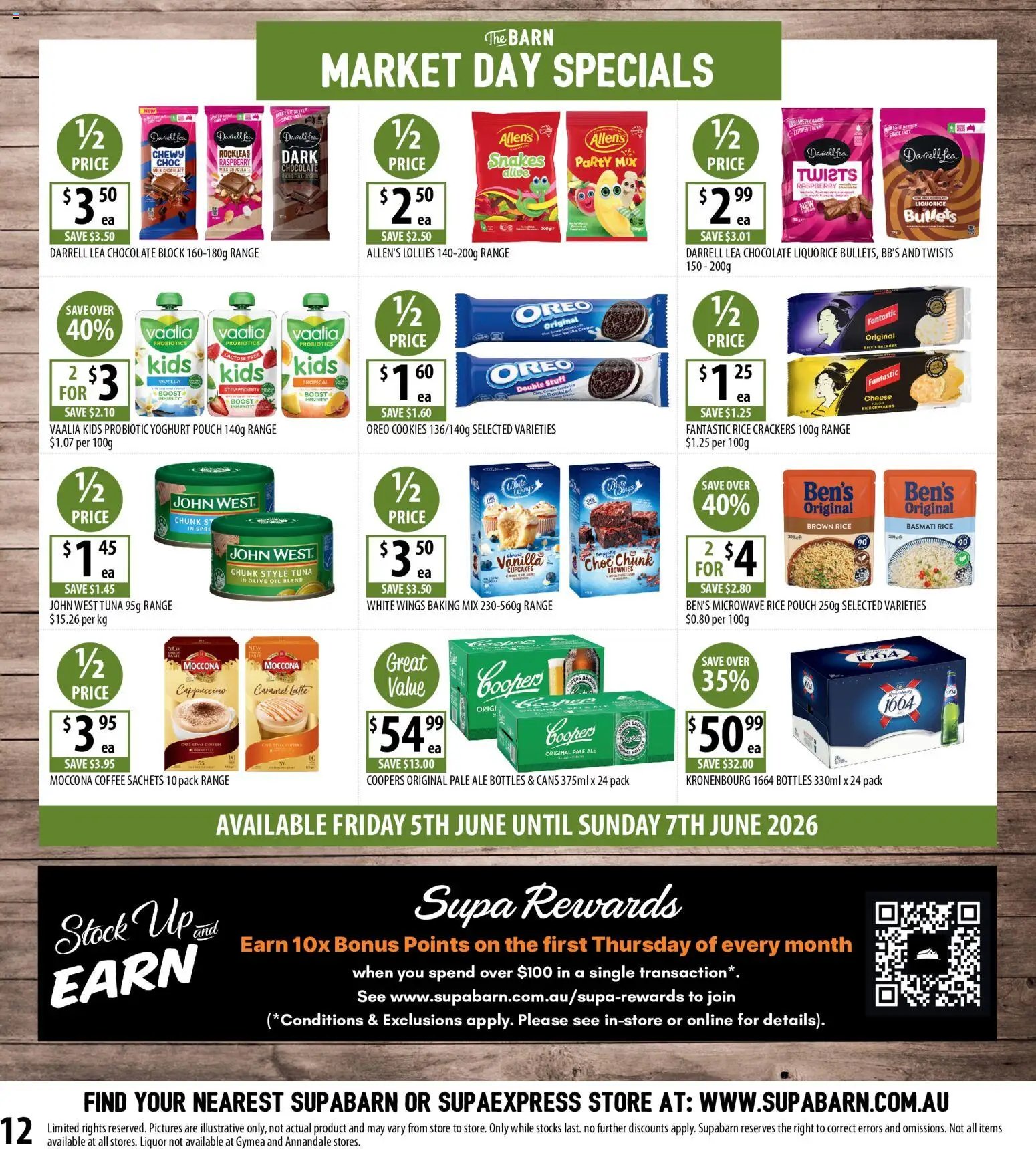 Supabarn catalogue