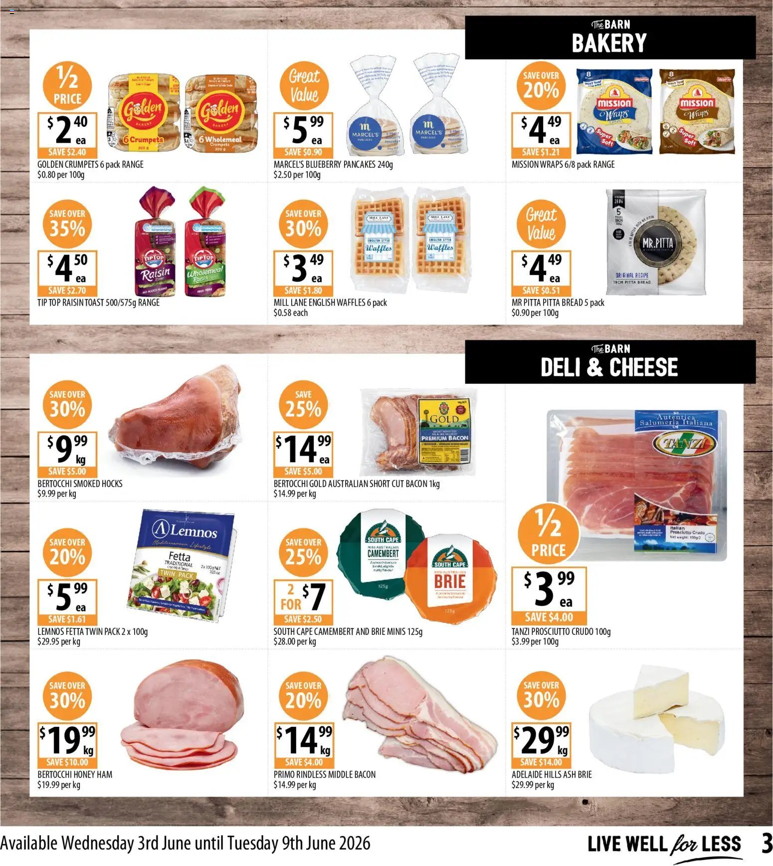Supabarn catalogue