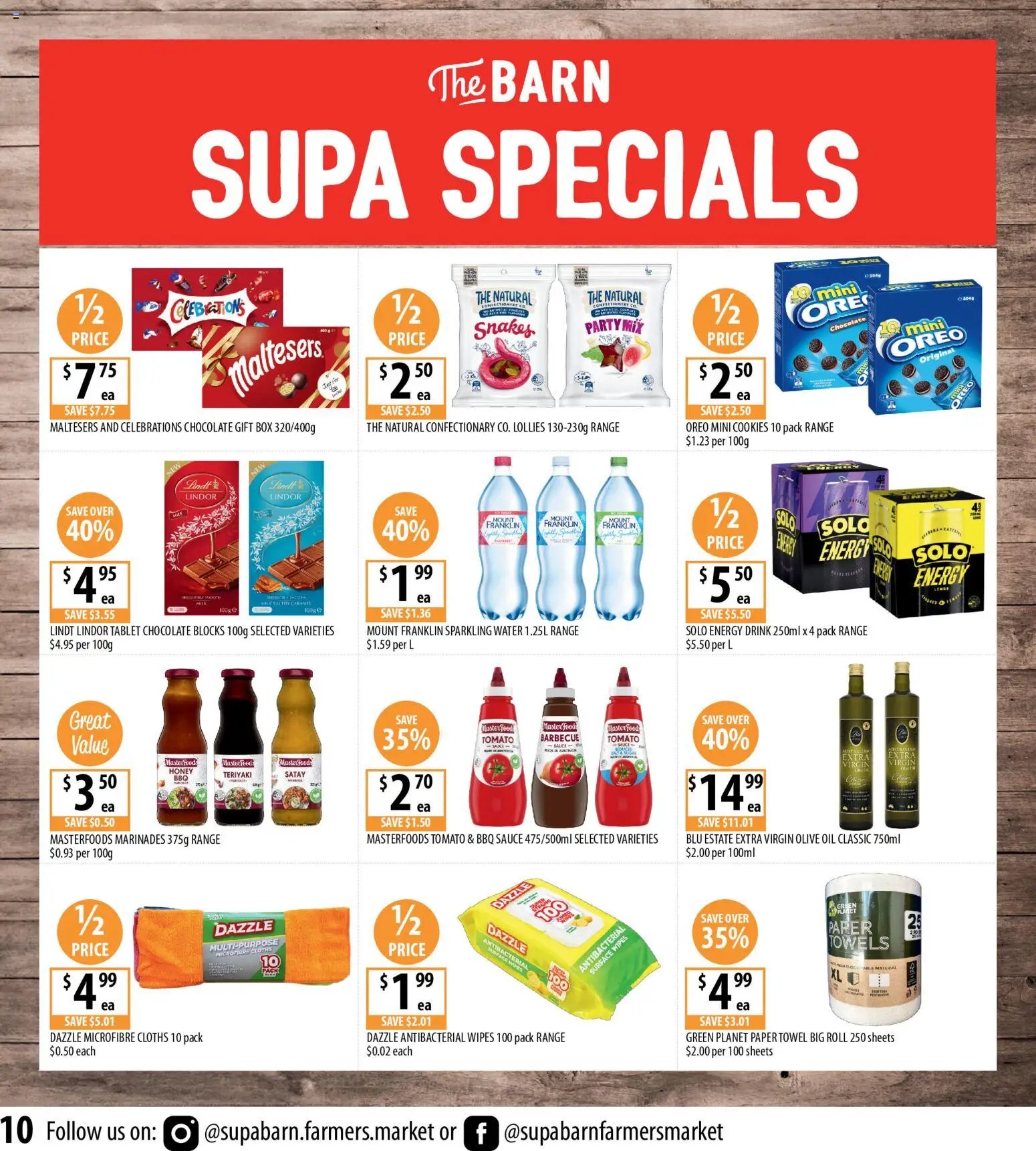 Supabarn catalogue