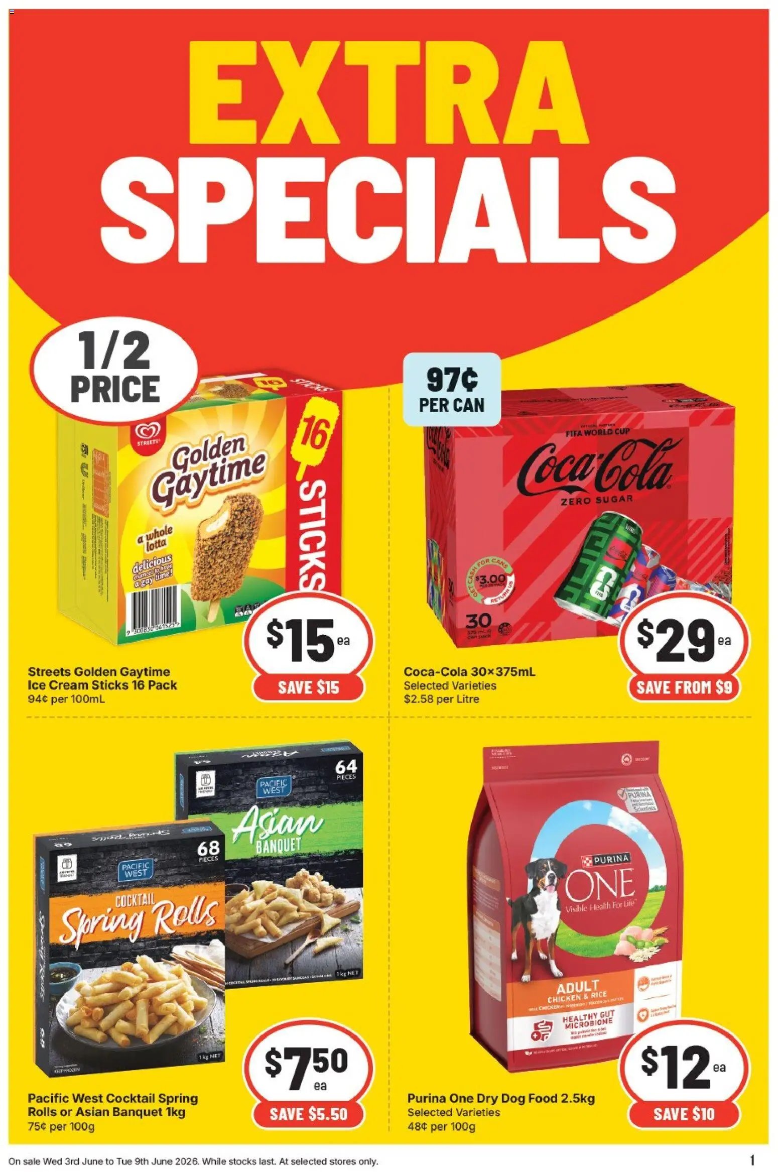 IGA Extra specials VIC