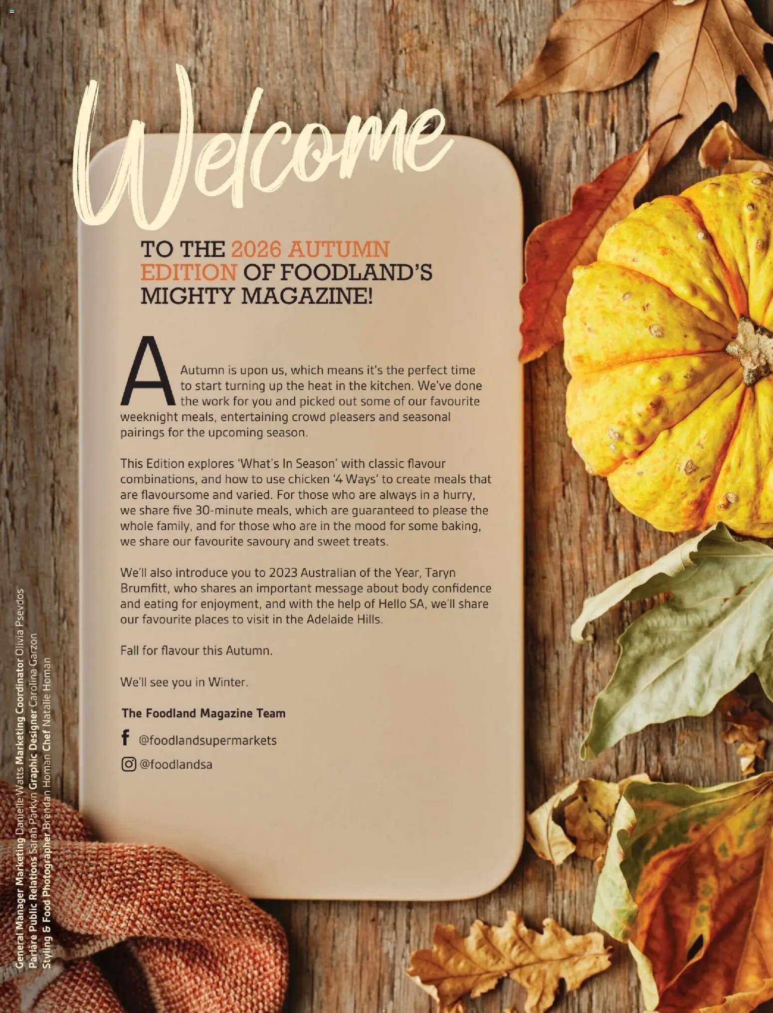 Foodland Mighty Magazine - Autumn 2026  (2026-03-06 - 2026-06-05) | 3