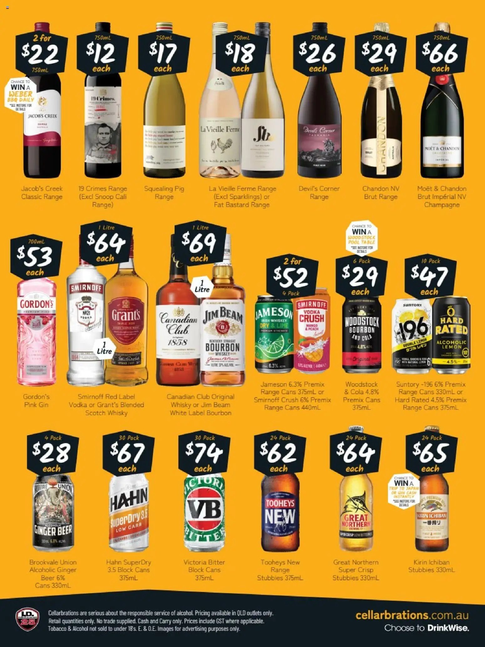 Cellarbrations catalogue QLD