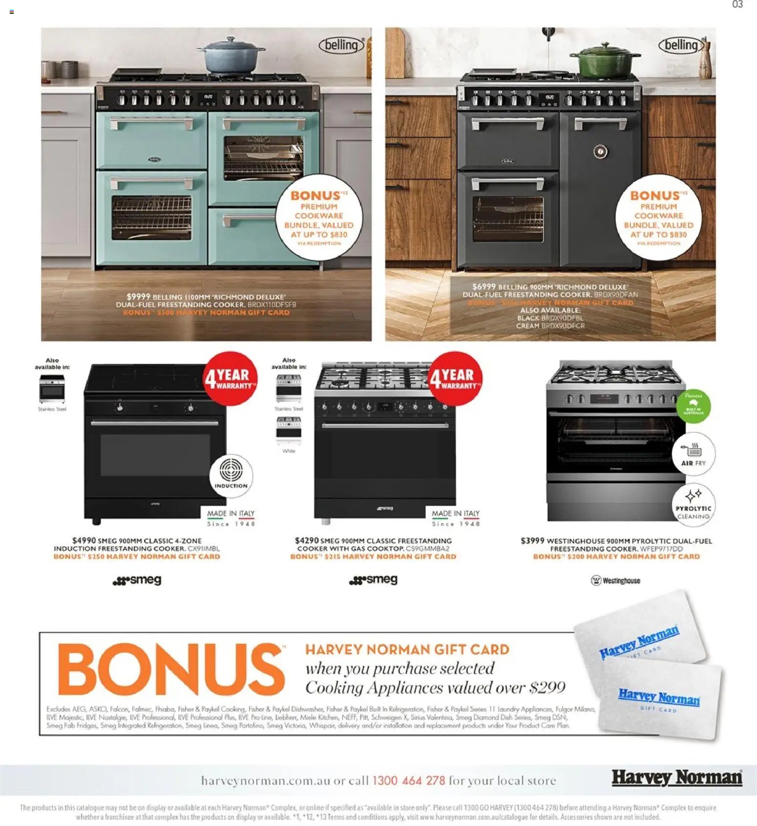 Harvey Norman catalogue Cooking (2026-04-29 - 2026-05-24) | 3