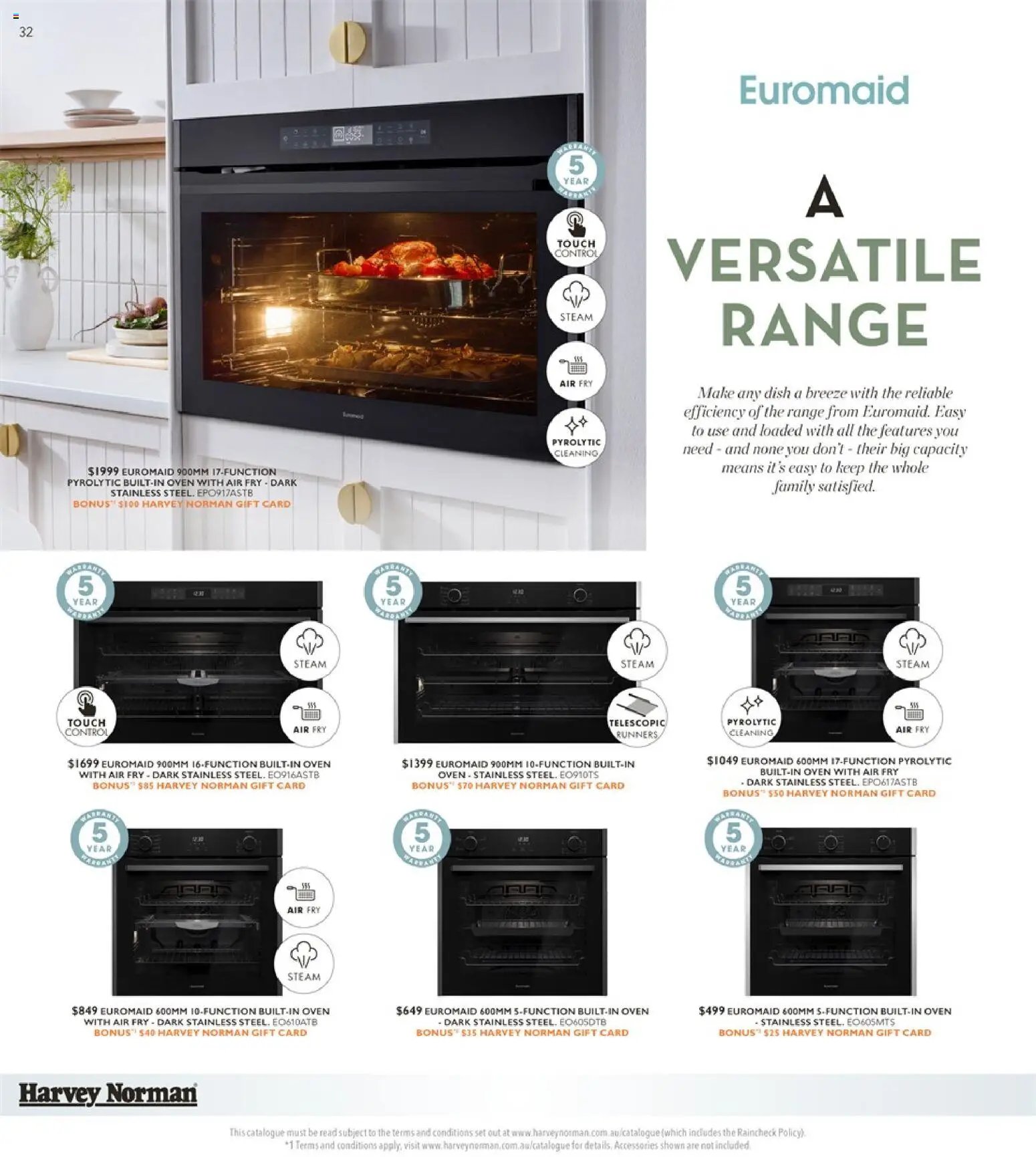 Harvey Norman catalogue Cooking (2026-04-29 - 2026-05-24) | 32