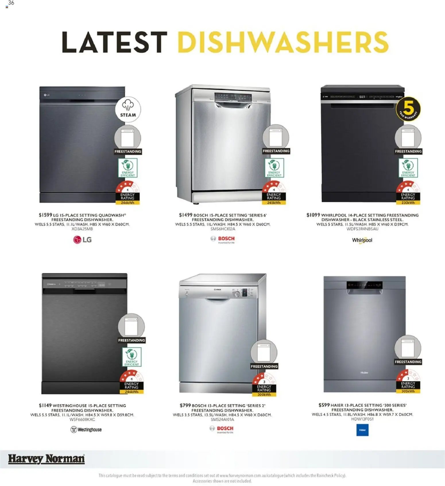 Harvey Norman catalogue Cooking (2026-04-29 - 2026-05-24) | 36