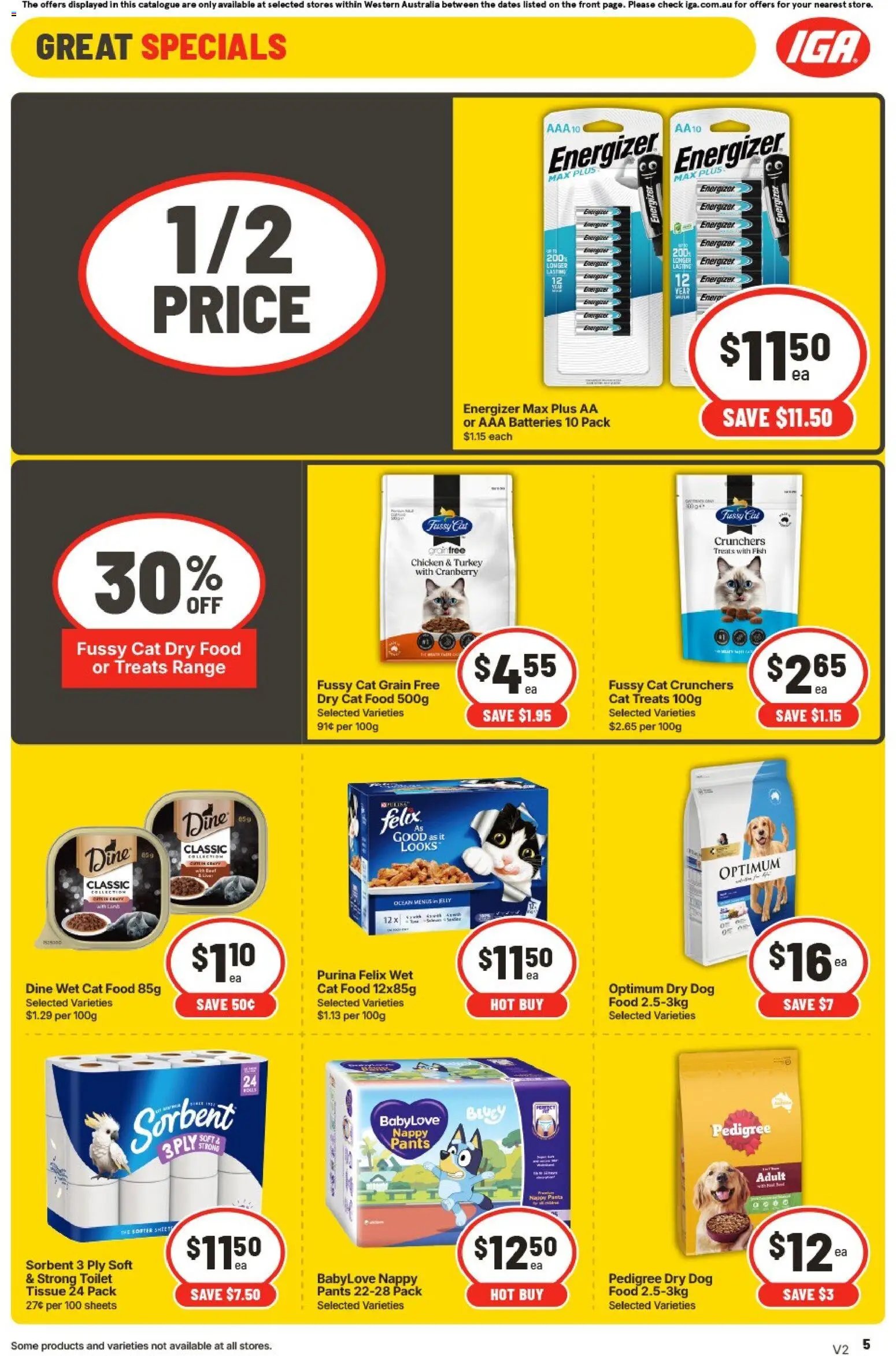 Iga Extra Specials WA