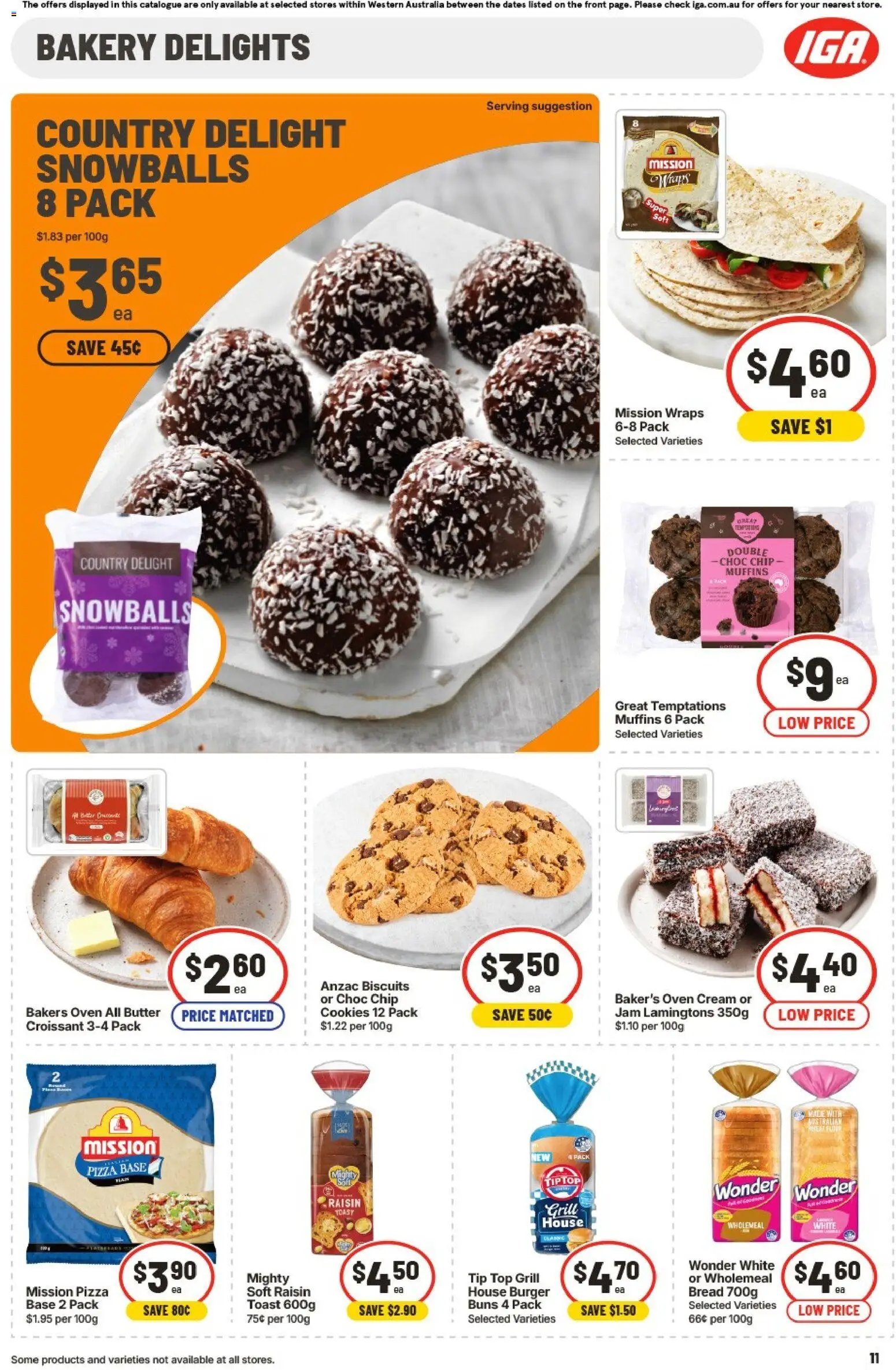 Iga Extra Specials WA