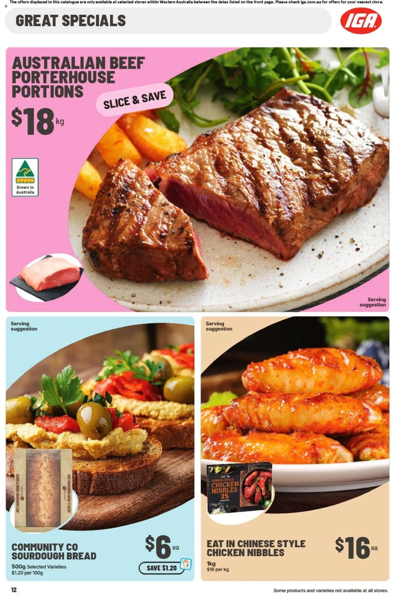 Iga Extra Specials WA