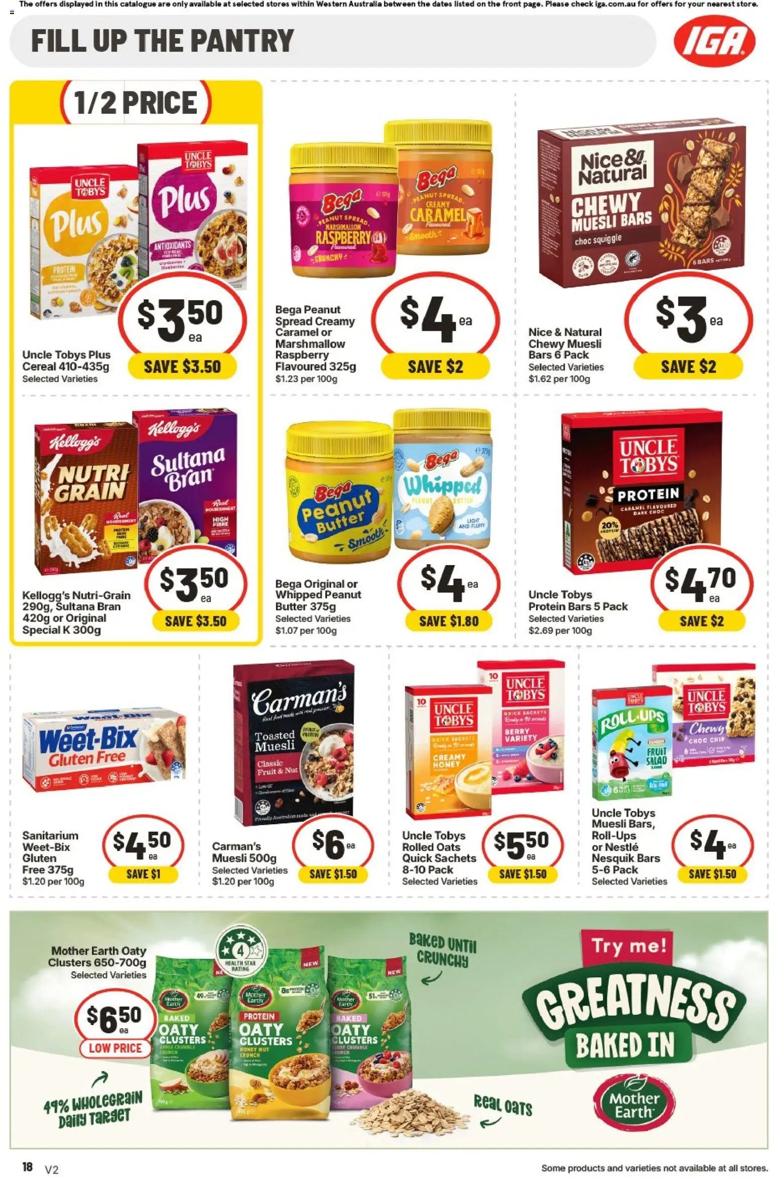 Iga Extra Specials WA