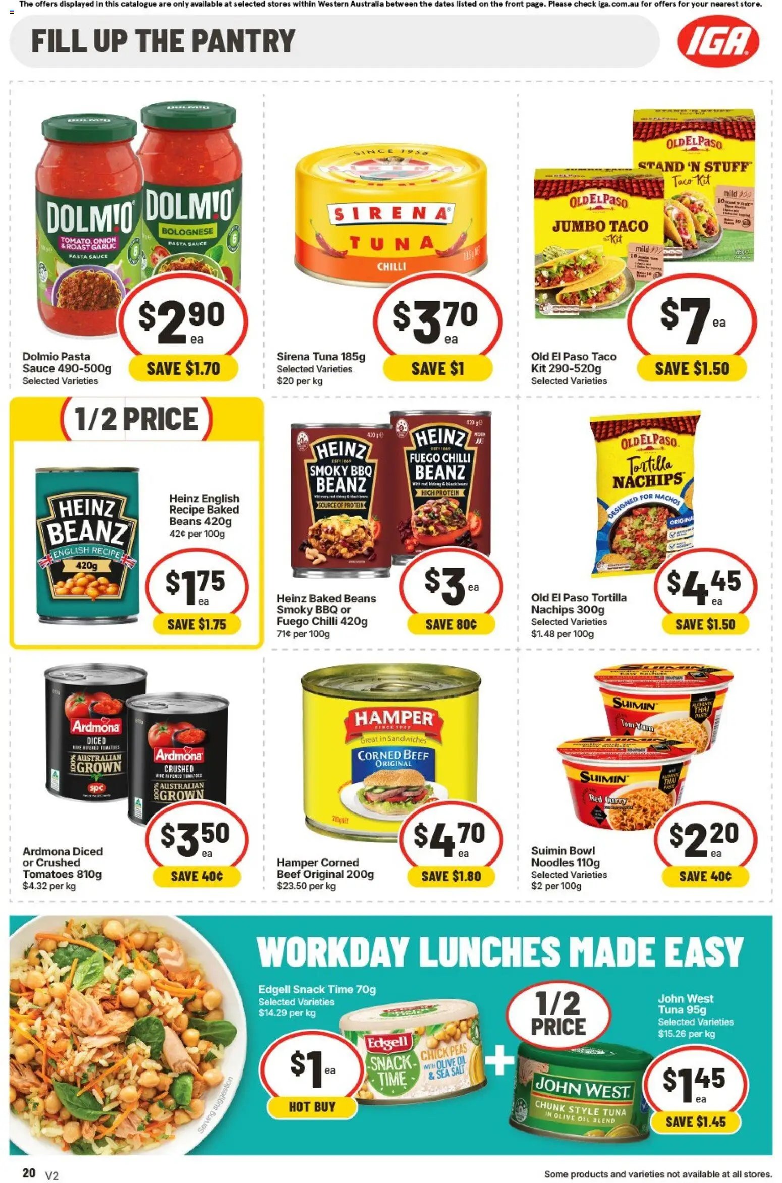 Iga Extra Specials WA