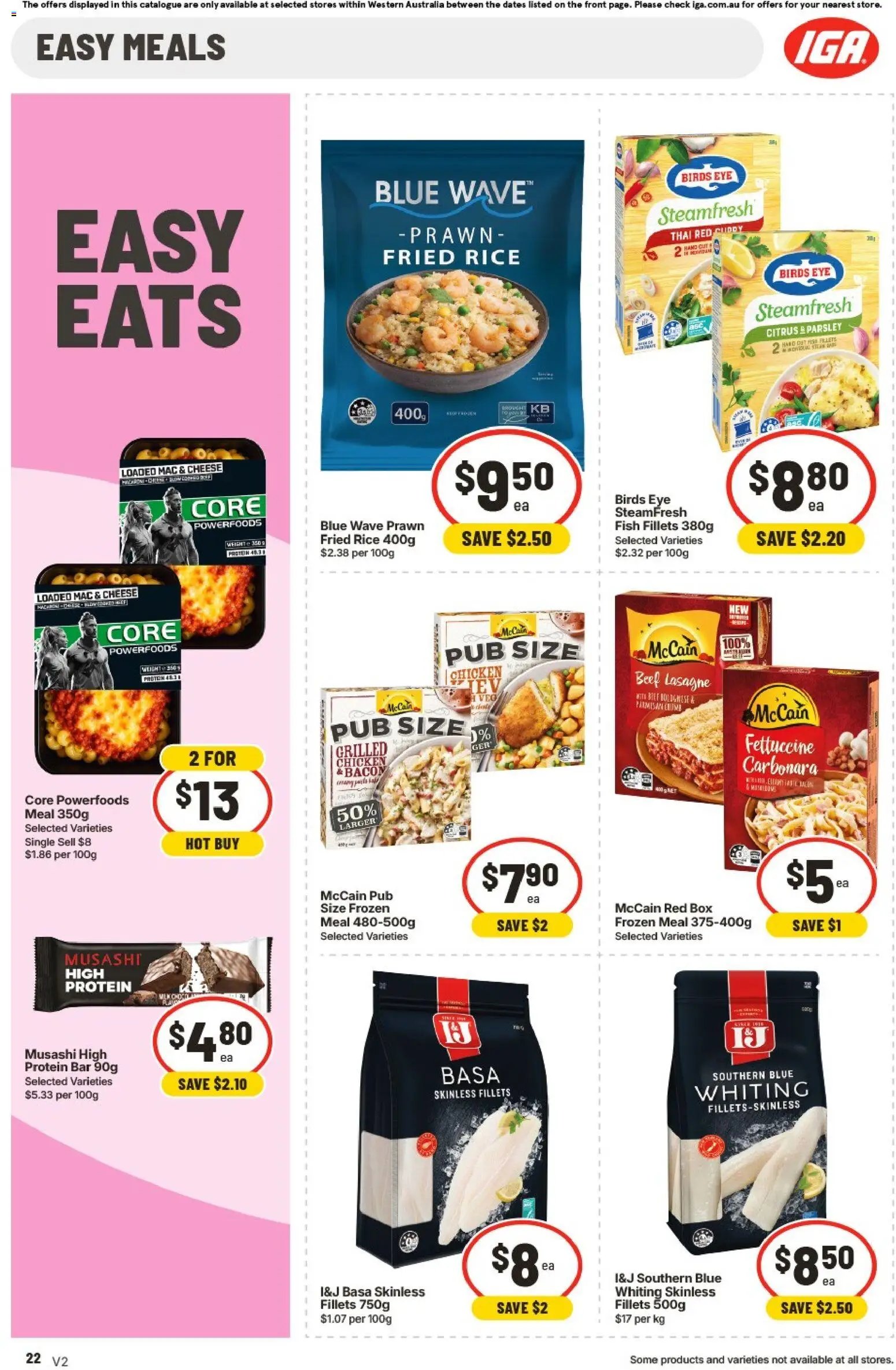 Iga Extra Specials WA