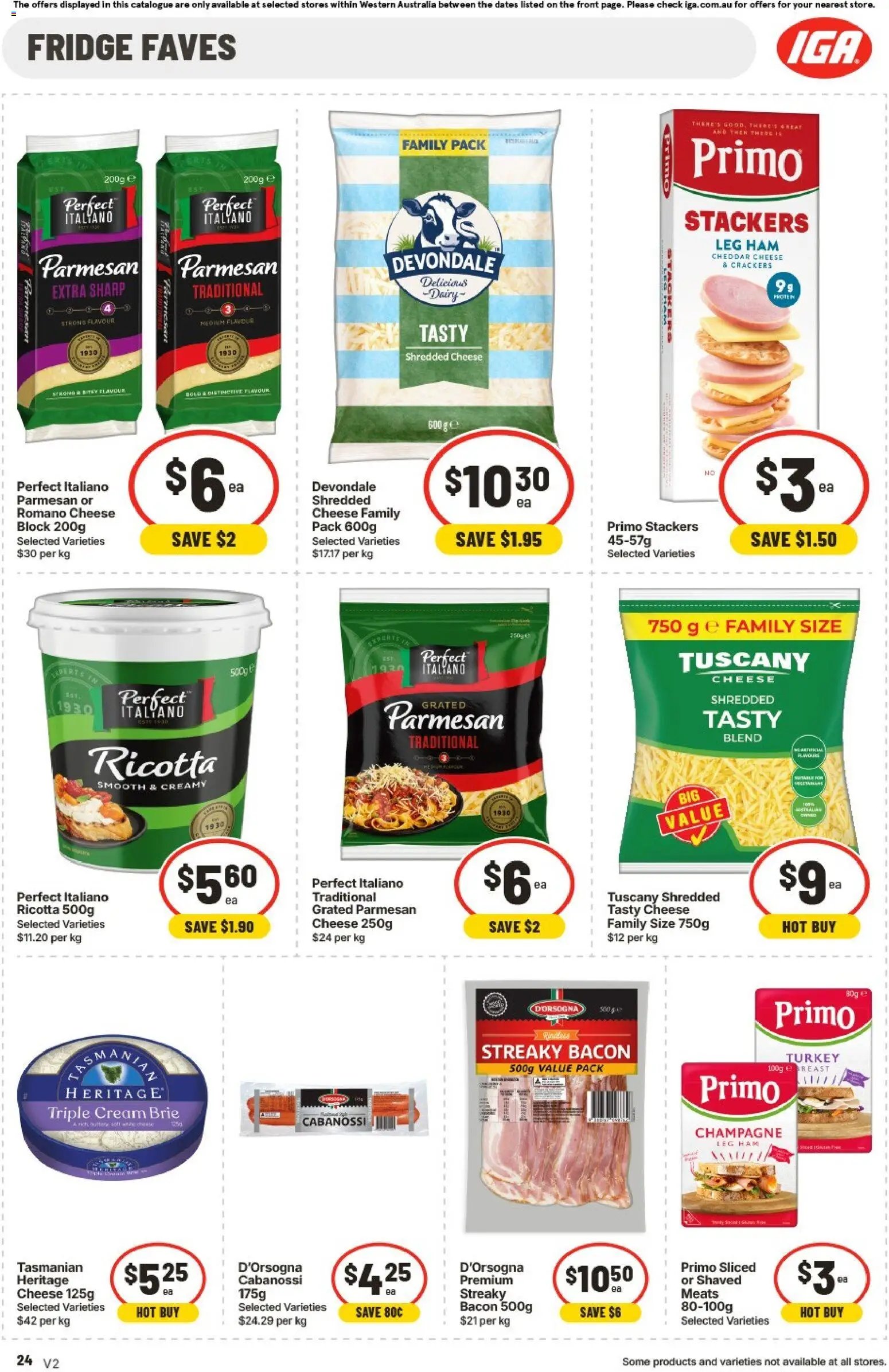 Iga Extra Specials WA