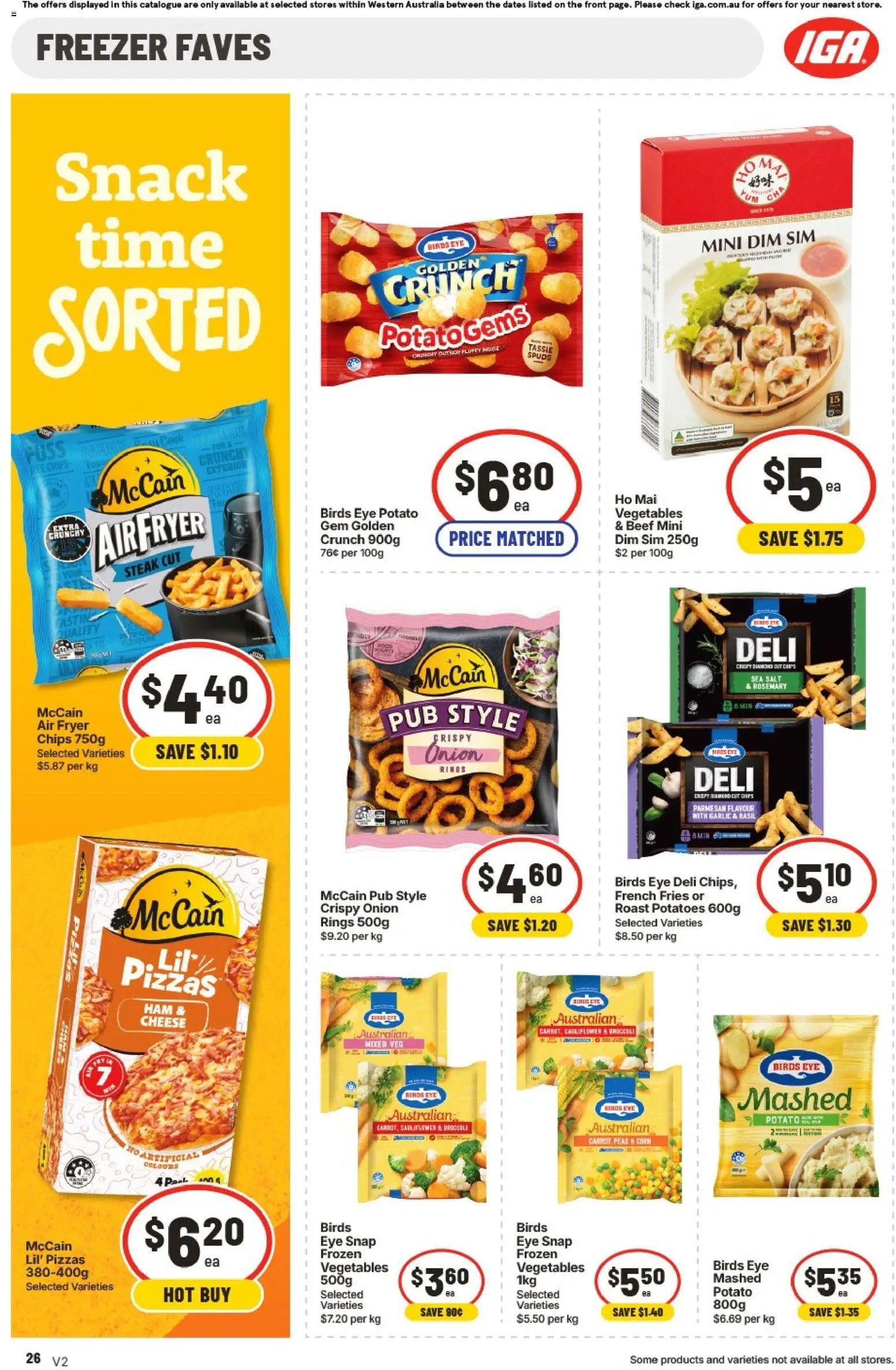 Iga Extra Specials WA