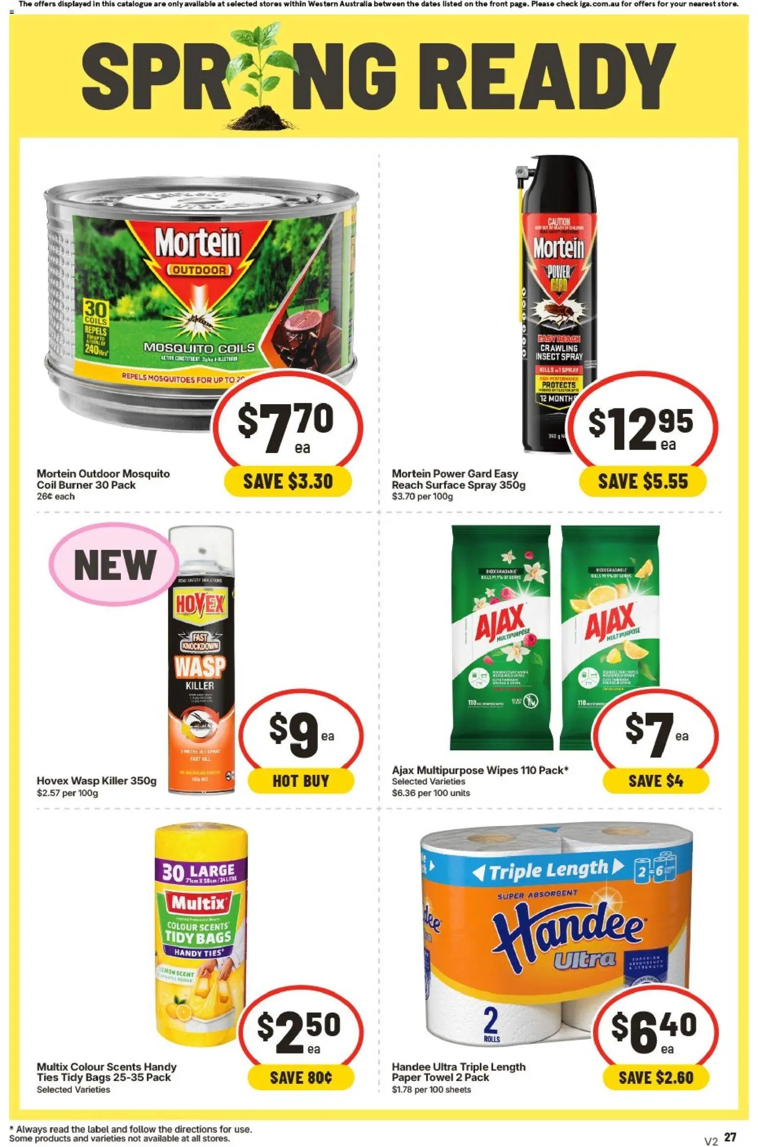 Iga Extra Specials WA