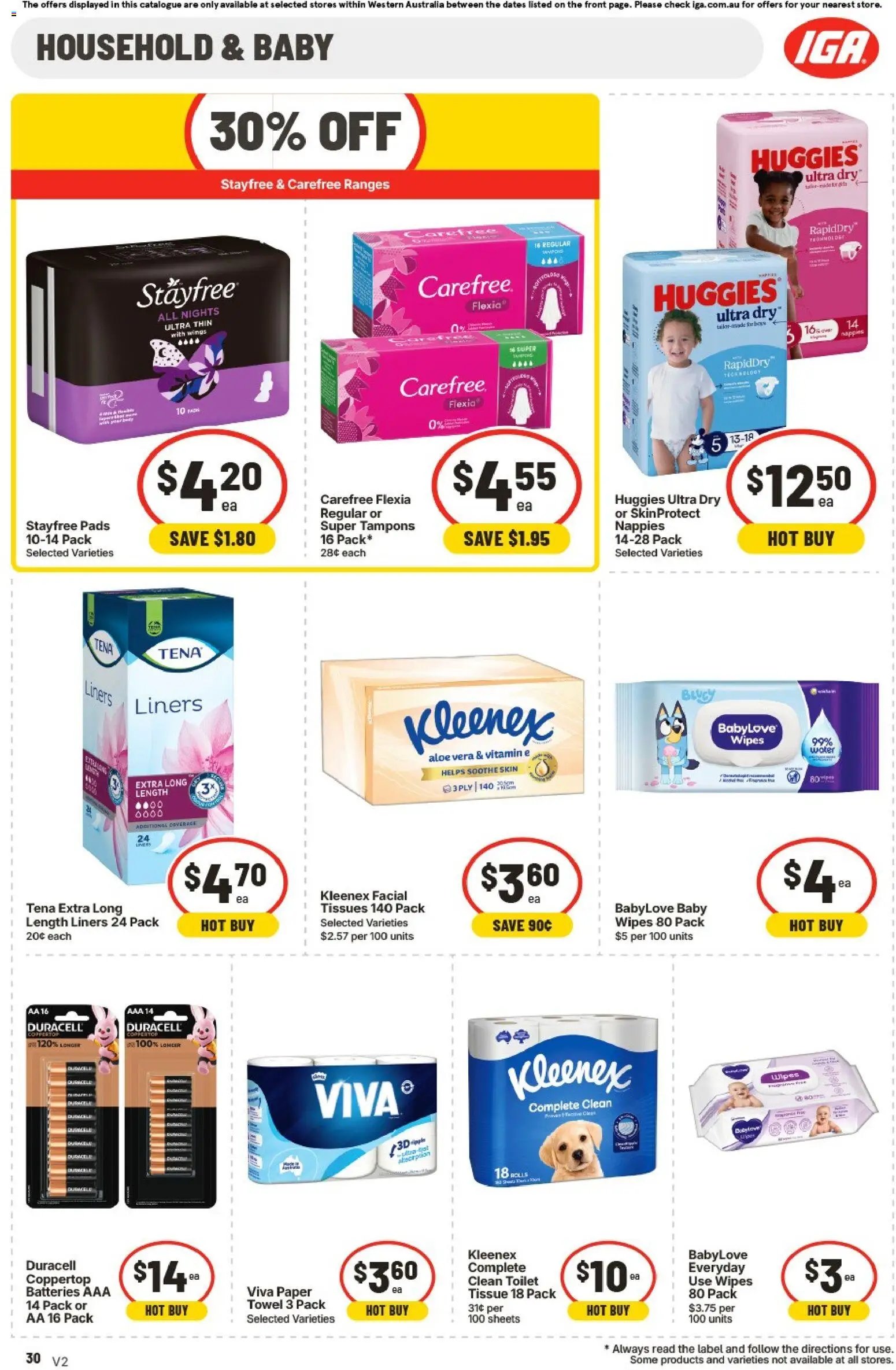 Iga Extra Specials WA