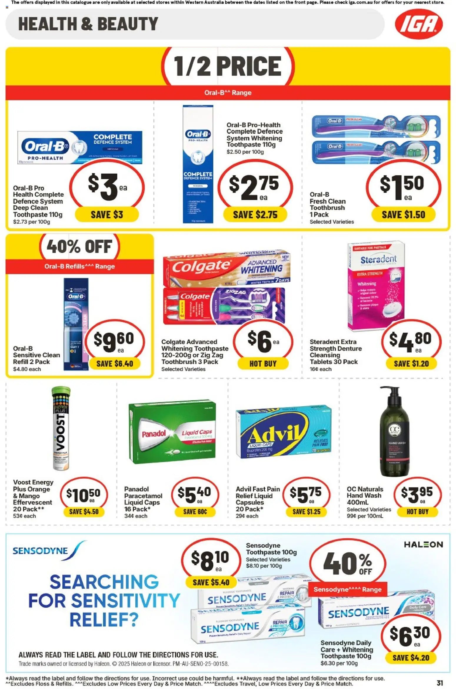 Iga Extra Specials WA
