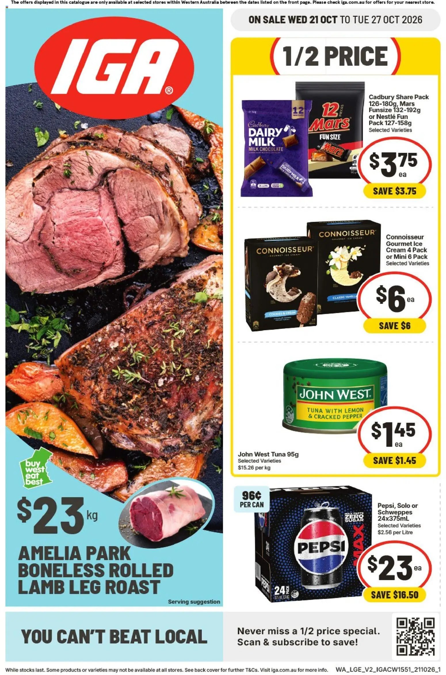 Iga Extra Specials WA