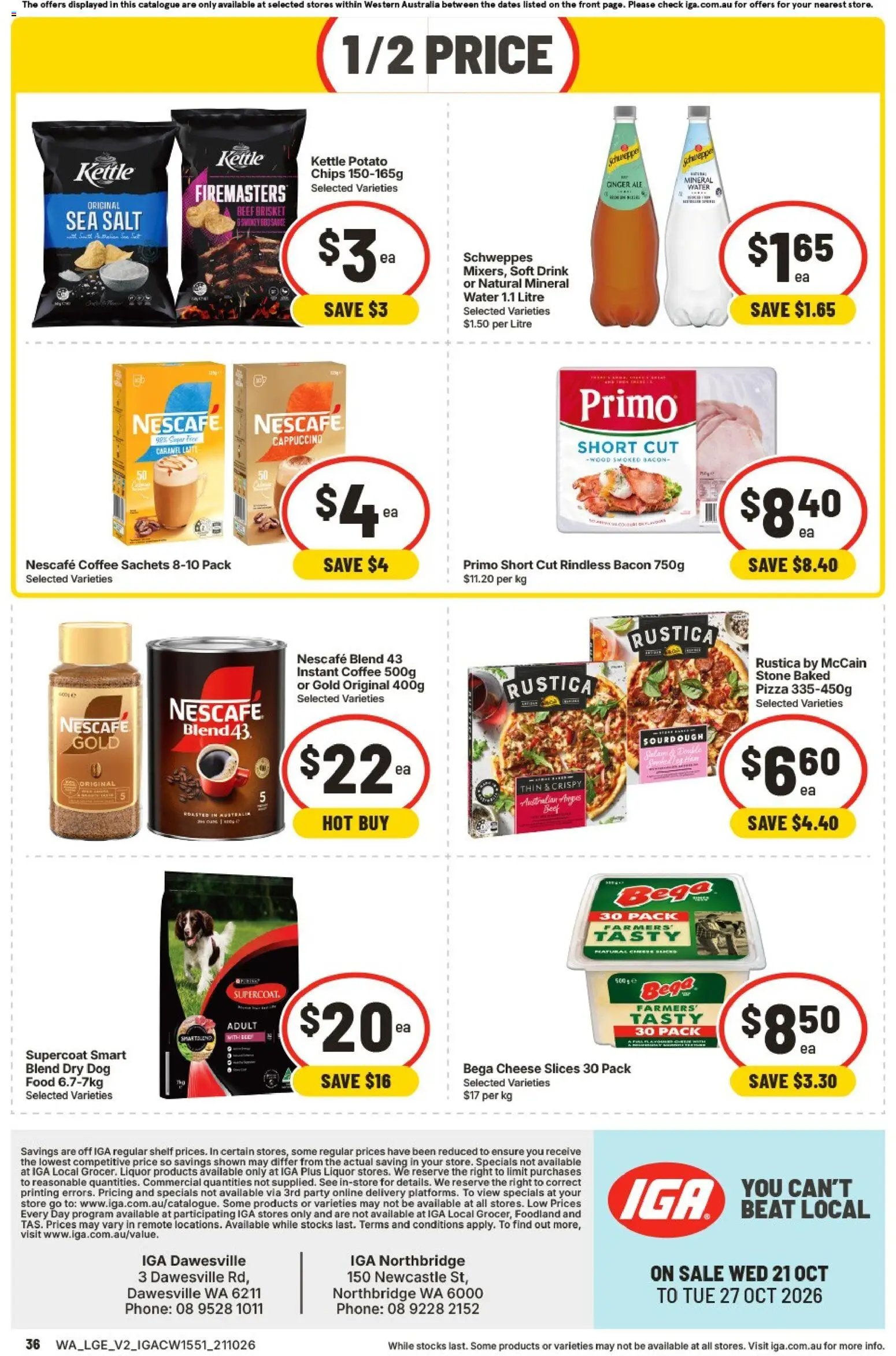 Iga Extra Specials WA