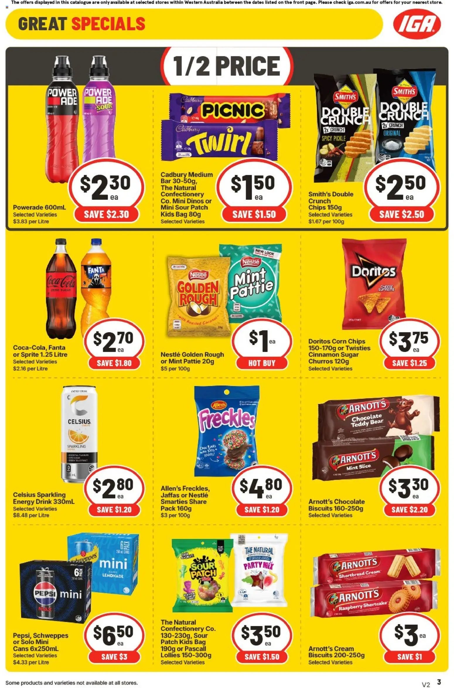 Iga Extra Specials WA