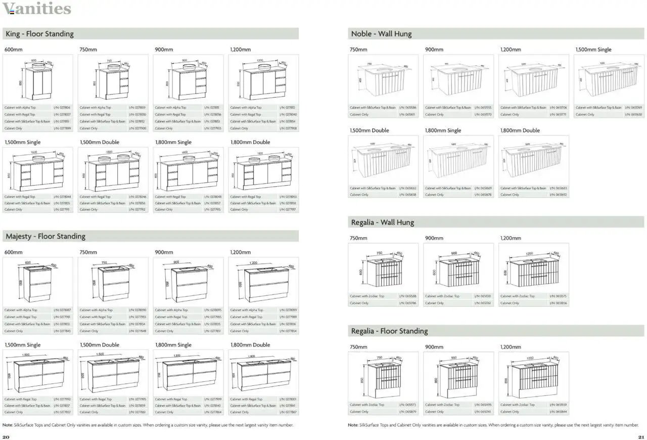Bunnings Warehouse Bathroom Vanities (2025-07-21 - 2026-07-27) | 12