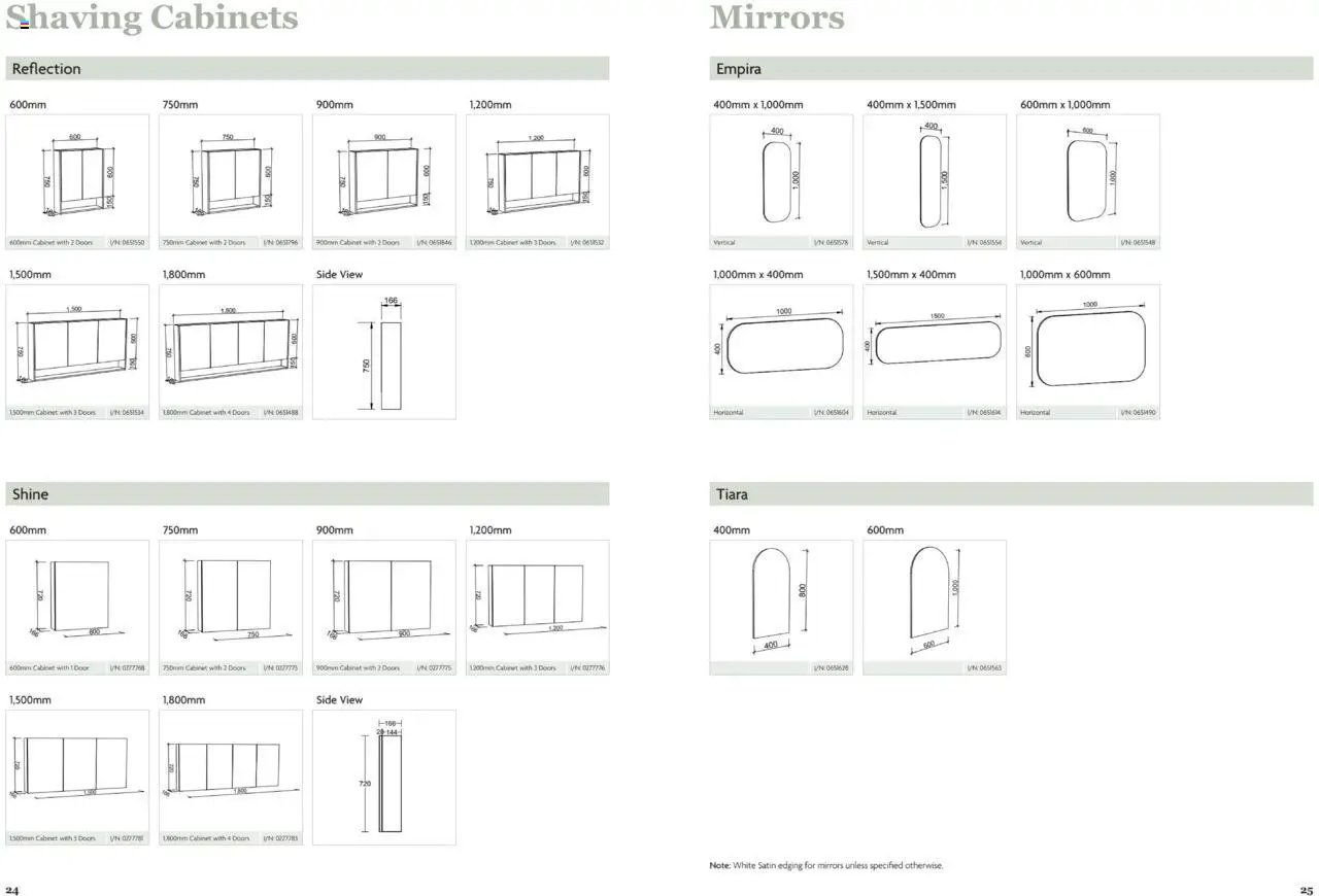 Bunnings Warehouse Bathroom Vanities (2025-07-21 - 2026-07-27) | 14